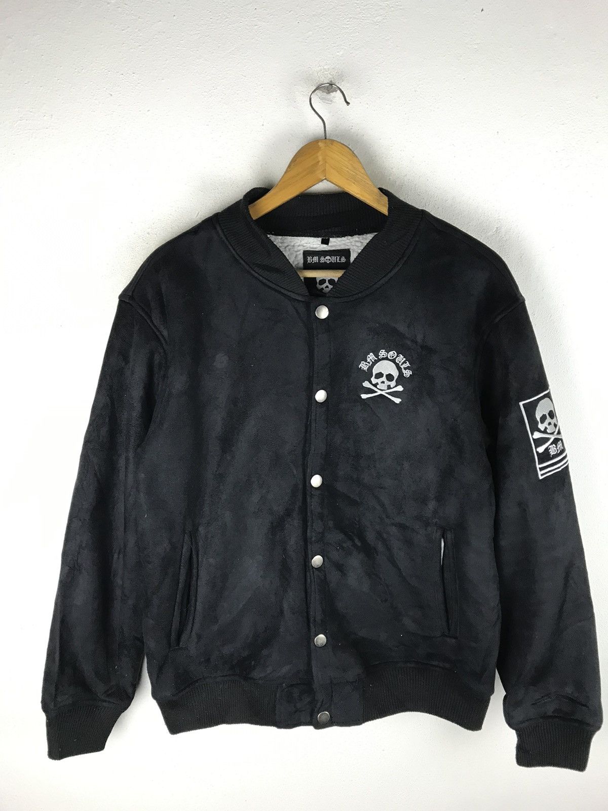 Other BM SOULS VARSITY JACKET STYLE SKULL DESIGN Size US L / EU 52-54 / 3 - 3 Thumbnail