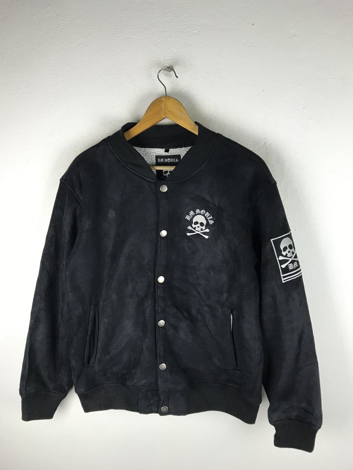 Other BM SOULS VARSITY JACKET STYLE SKULL DESIGN Size US L / EU 52-54 / 3 - 5 Thumbnail