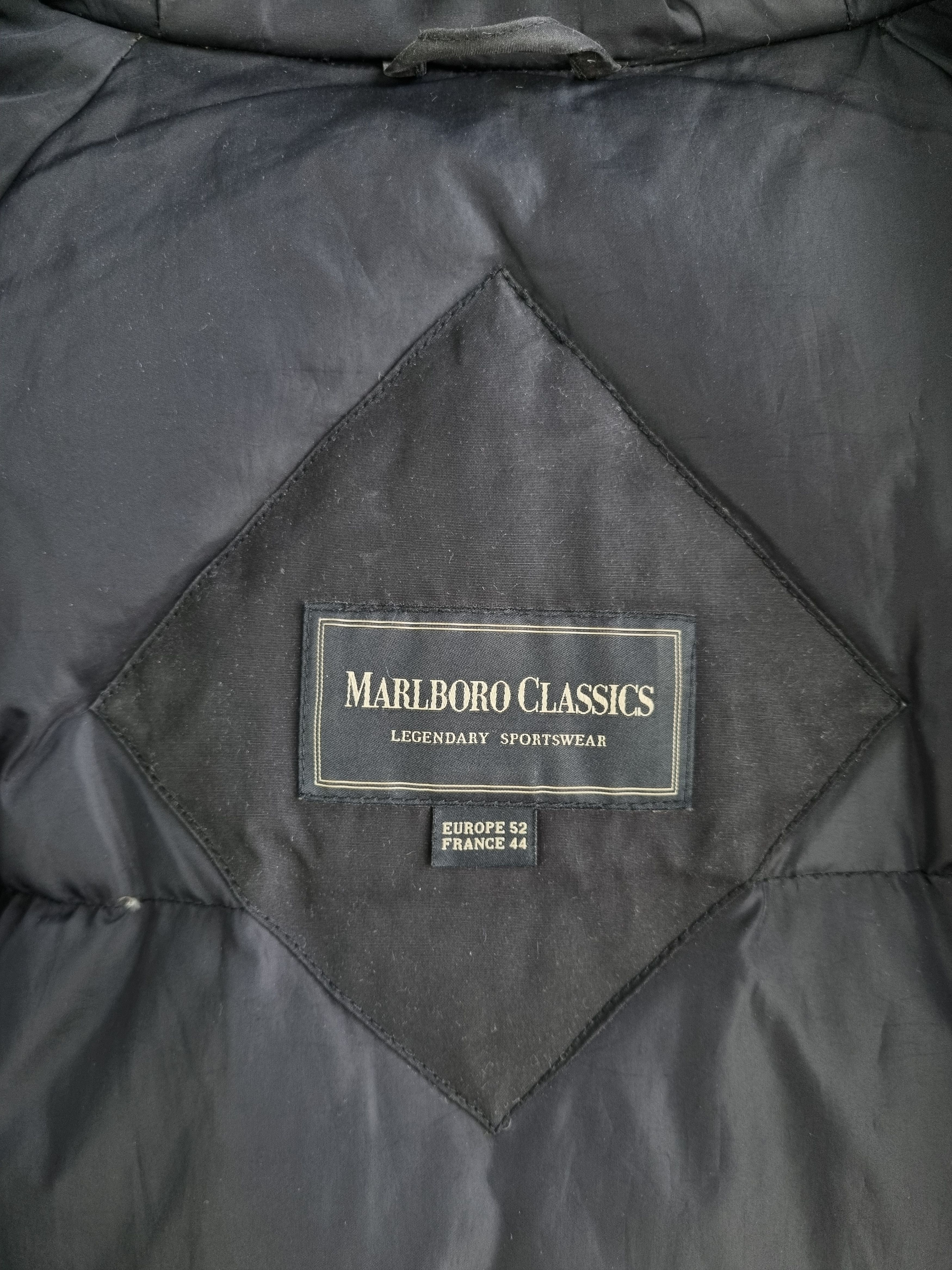 Marlboro × Marlboro Classics Vintage Marlboro Down Bomber Jacket Canada Goose style Size US L / EU 52-54 / 3 - 18 Thumbnail