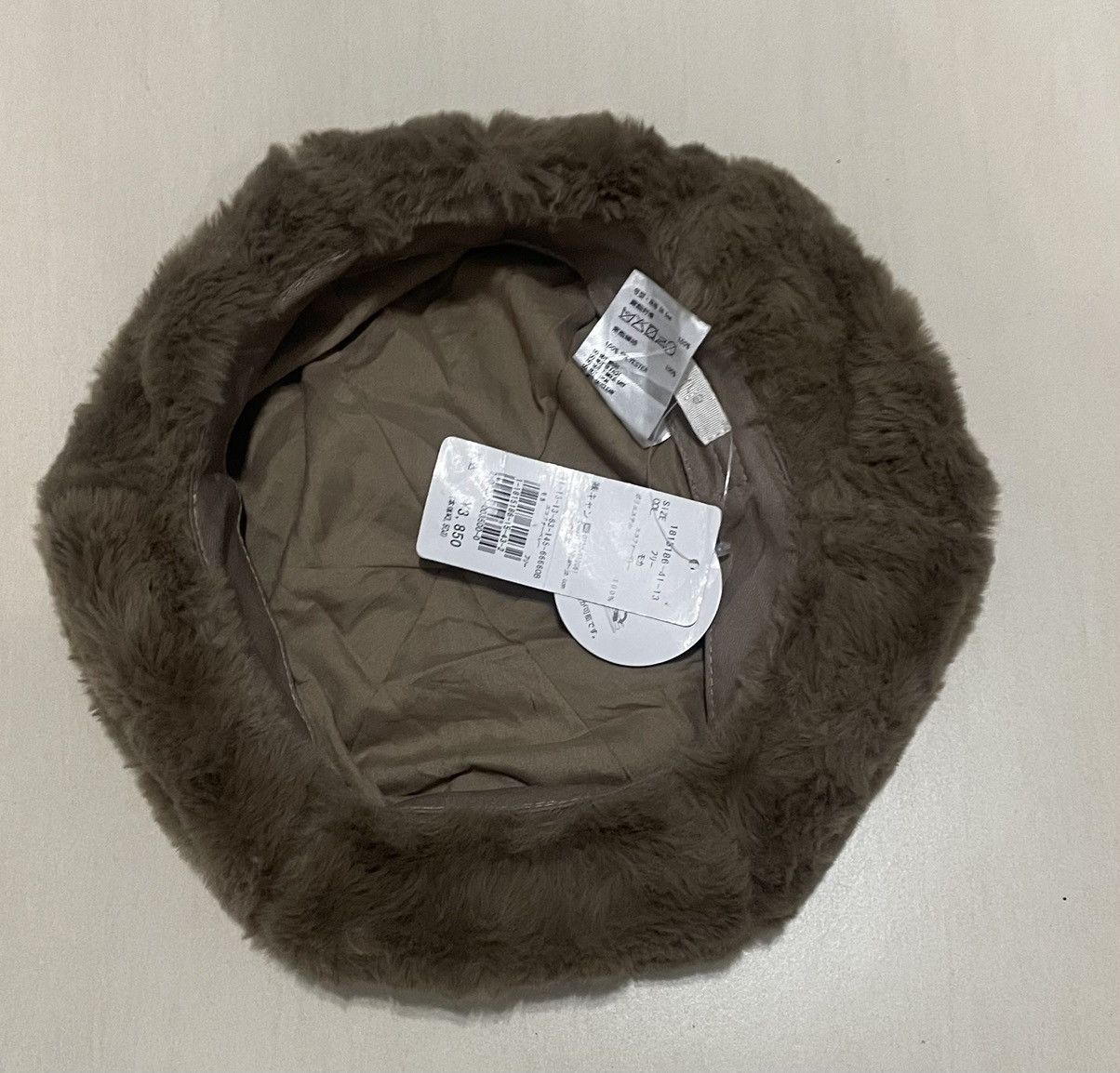 Japanese Brand EHKA SOPA BEANIE PLUSH HAT vintage style Size ONE SIZE - 4 Thumbnail