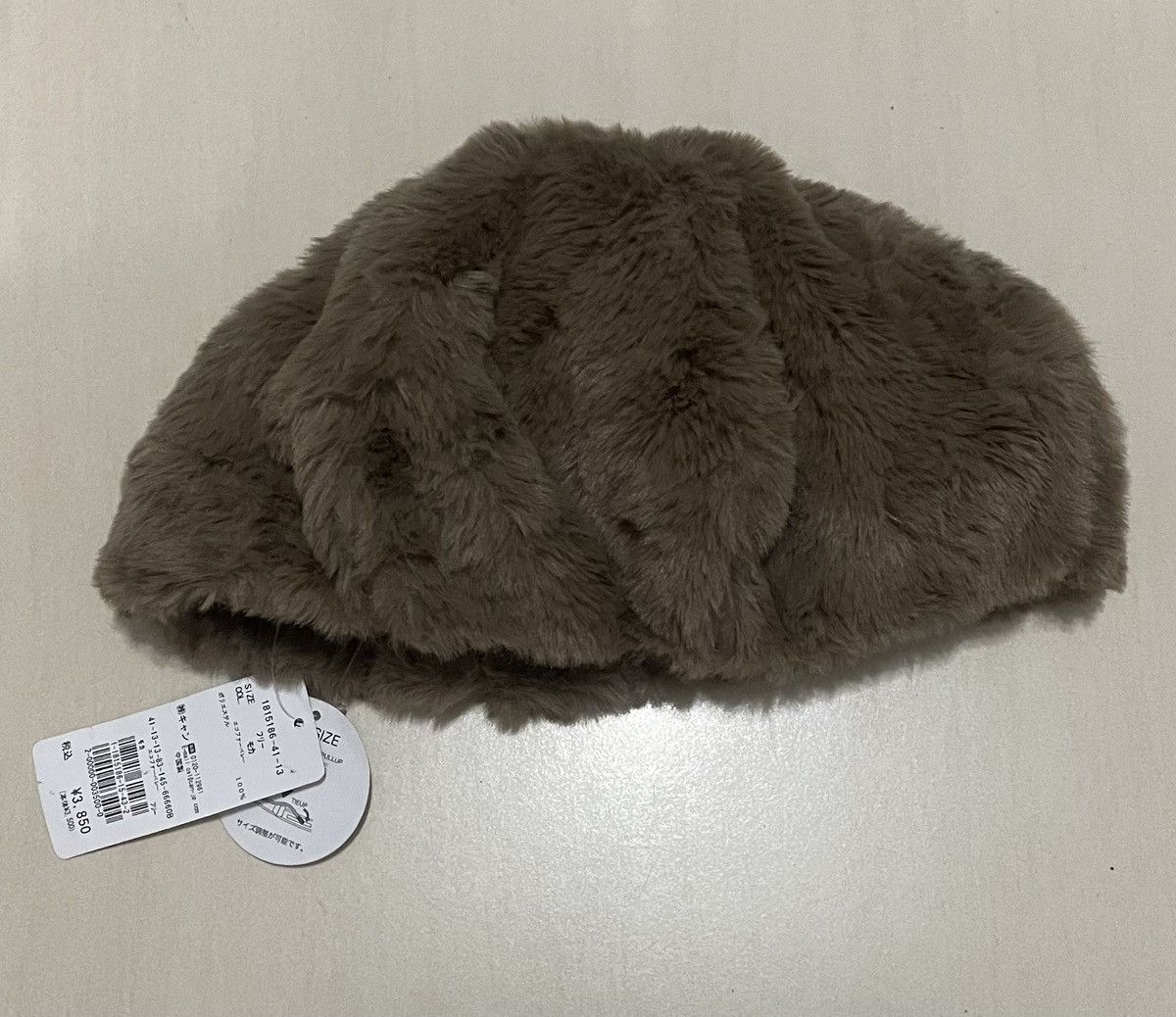 Japanese Brand EHKA SOPA BEANIE PLUSH HAT vintage style Size ONE SIZE - 3 Thumbnail