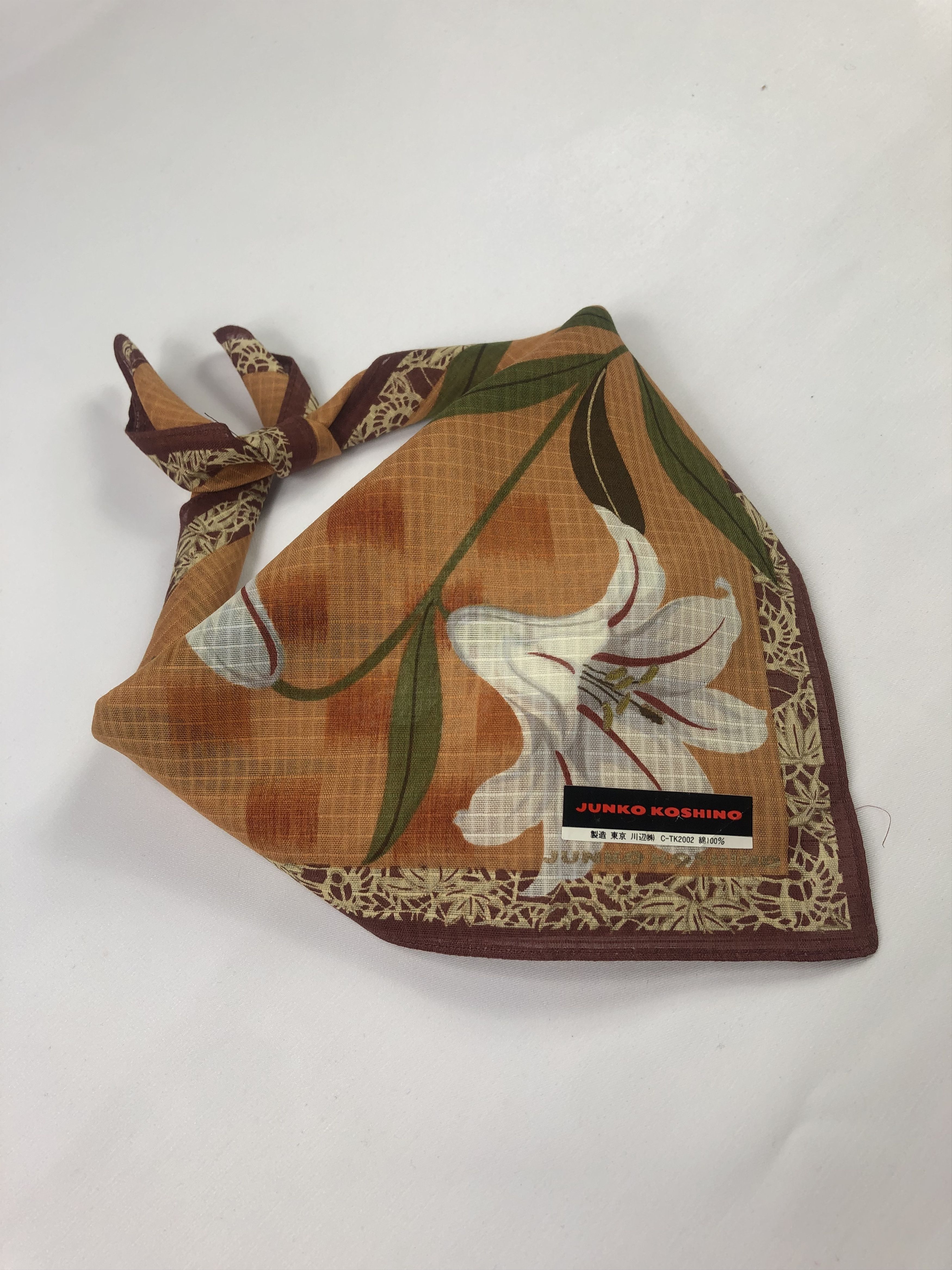 Japanese Brand × Mr. Junko × Vintage Junko Koshino Handkerchief / Bandana / Neckerchief Size ONE SIZE - 1 Thumbnail