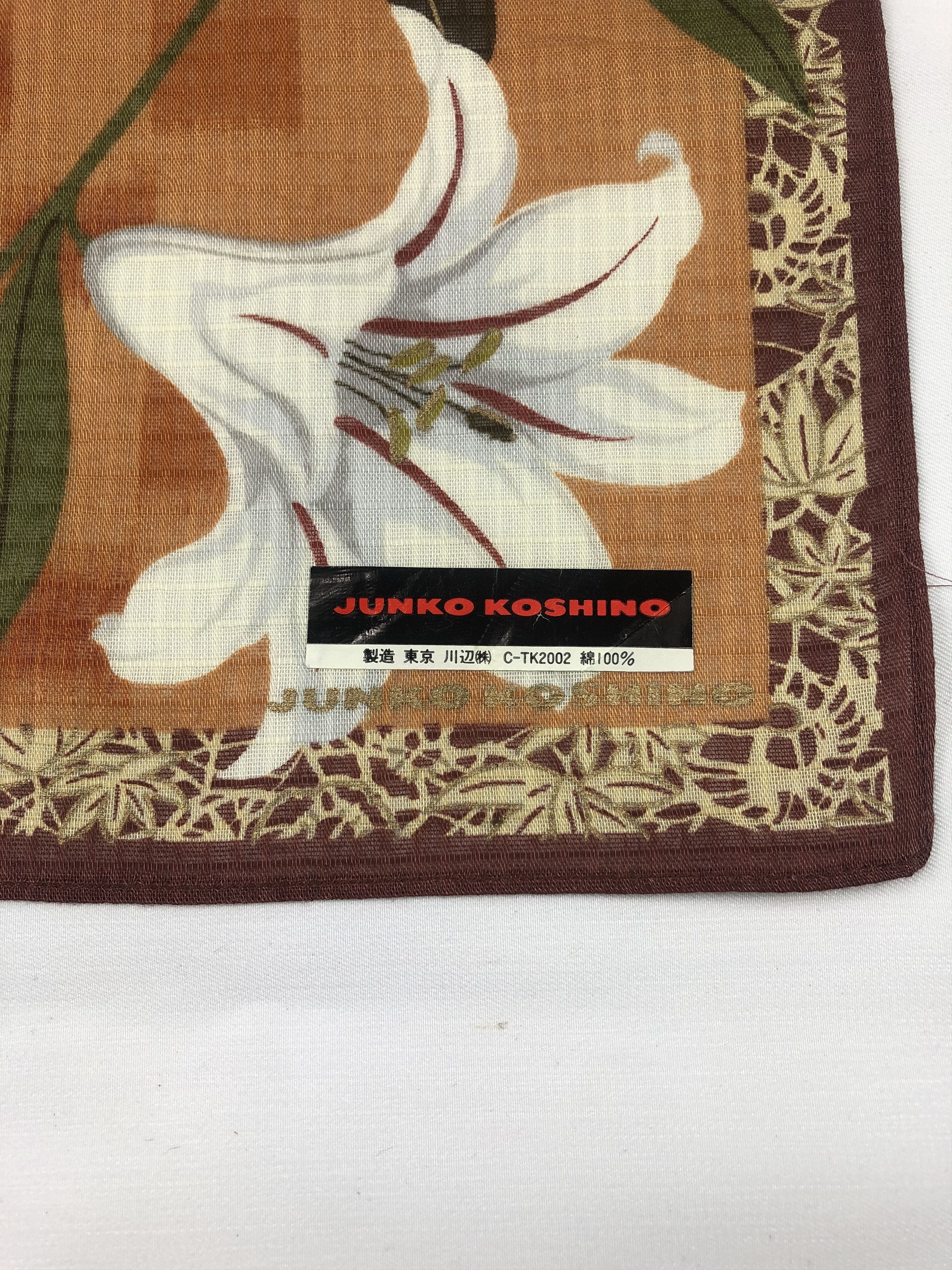 Japanese Brand × Mr. Junko × Vintage Junko Koshino Handkerchief / Bandana / Neckerchief Size ONE SIZE - 5 Thumbnail