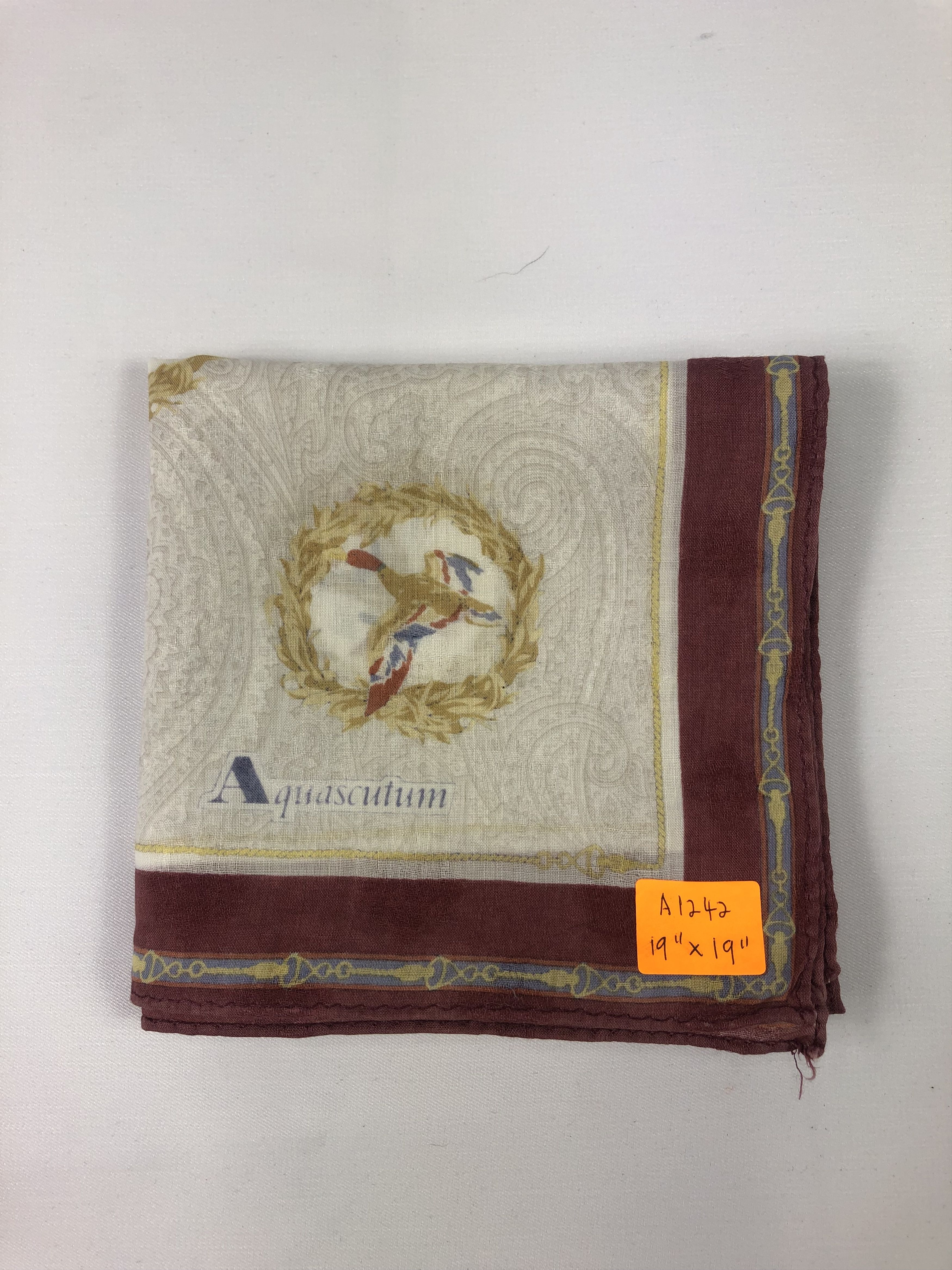 Aquascutum Aquasqutum Handkerchief / Bandana / Neckerchief Size ONE SIZE - 6 Thumbnail