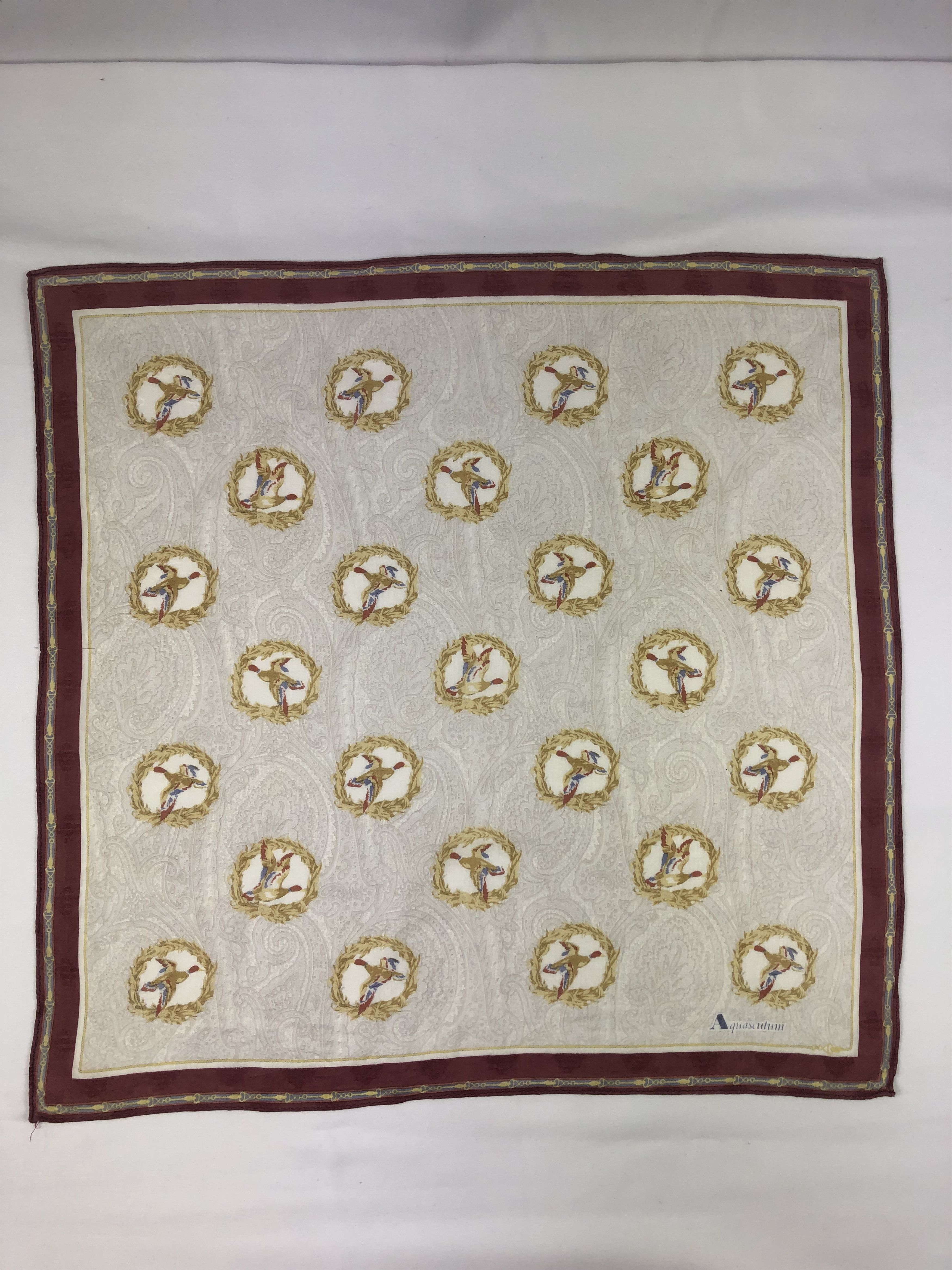 Aquascutum Aquasqutum Handkerchief / Bandana / Neckerchief Size ONE SIZE - 2 Thumbnail
