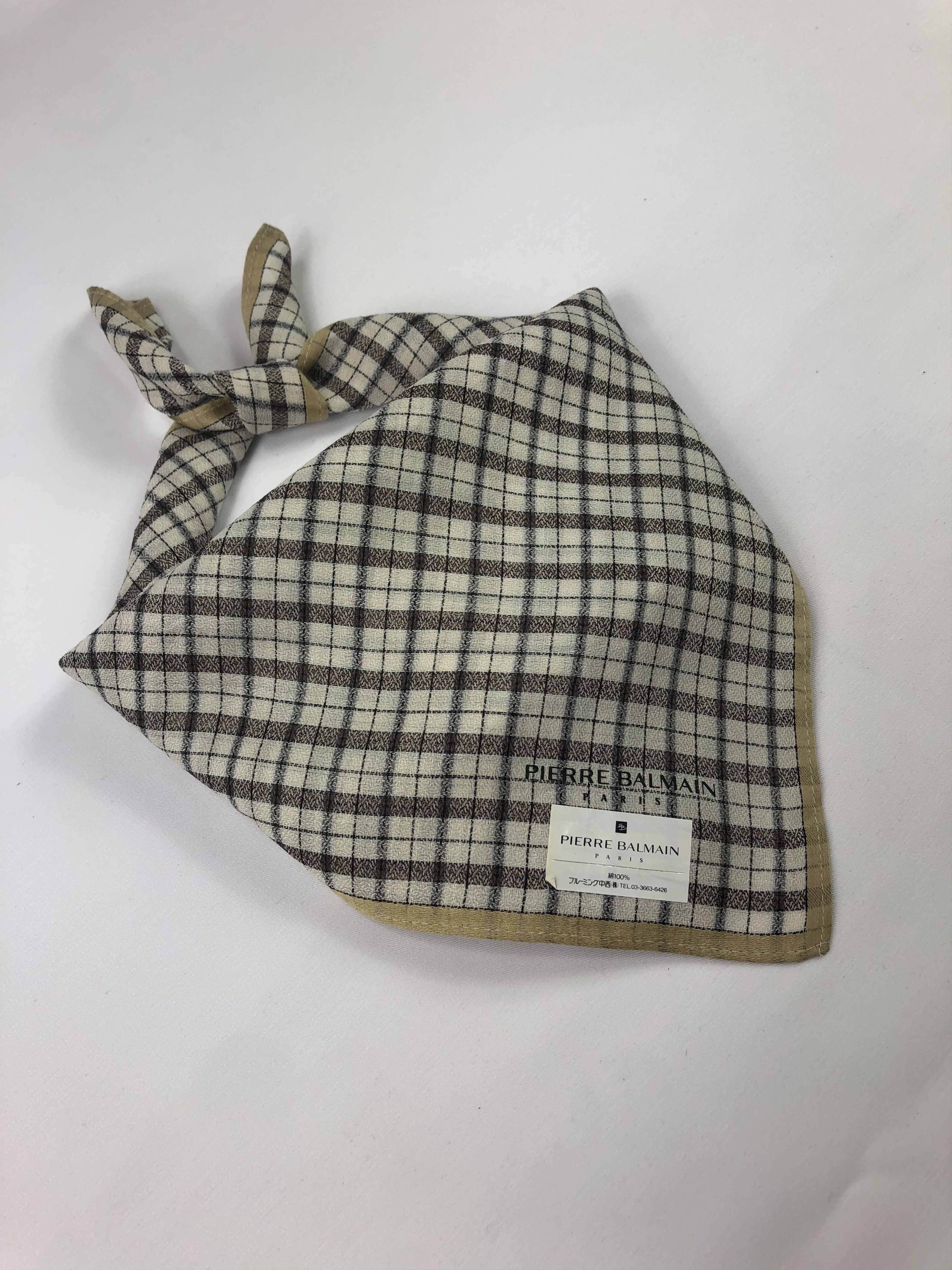 Pierre Balmain × Vintage Pierre Balmain Handkerchief / Bandana / Neckerchief Size ONE SIZE - 1 Thumbnail