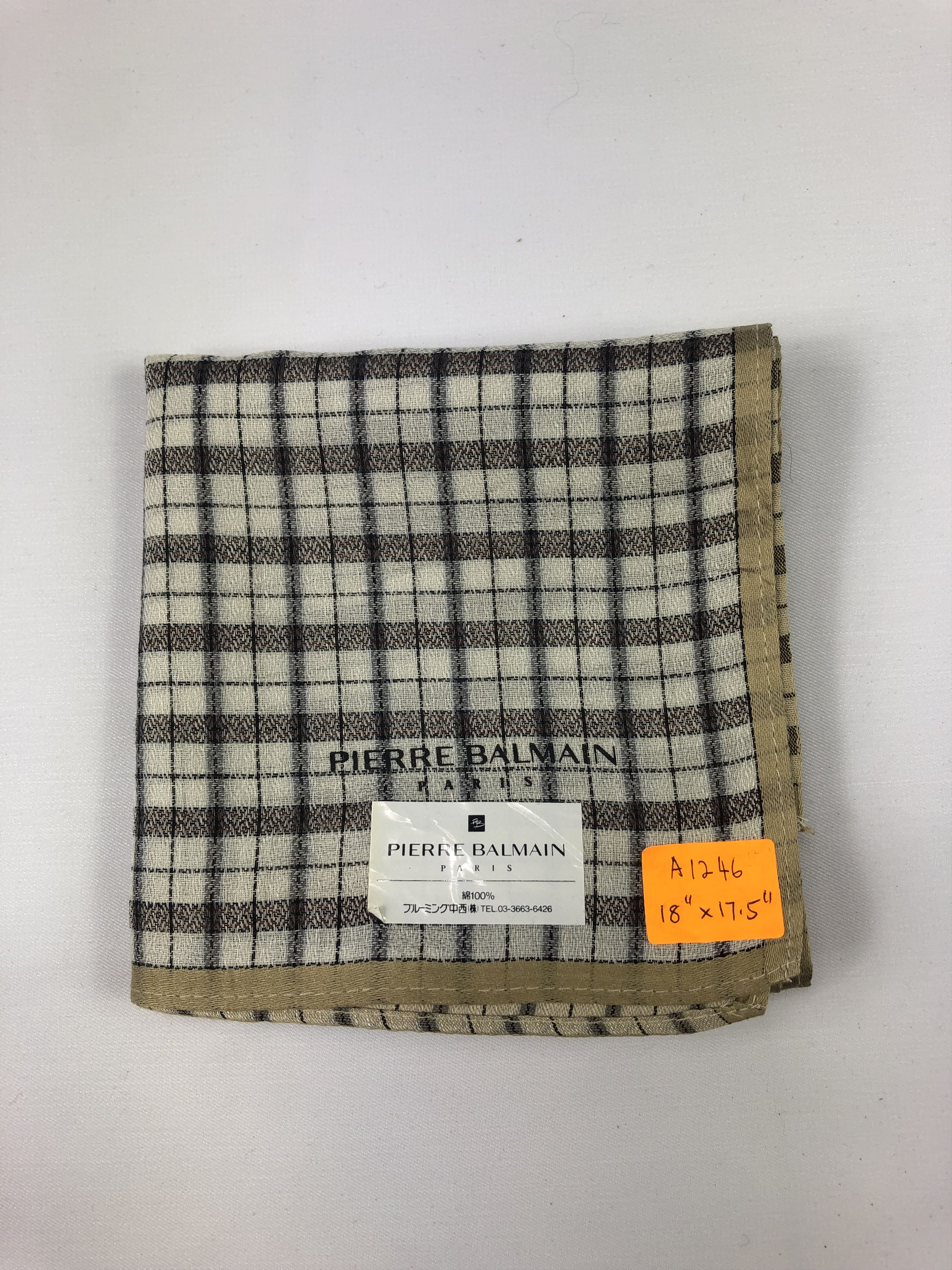 Pierre Balmain × Vintage Pierre Balmain Handkerchief / Bandana / Neckerchief Size ONE SIZE - 6 Thumbnail