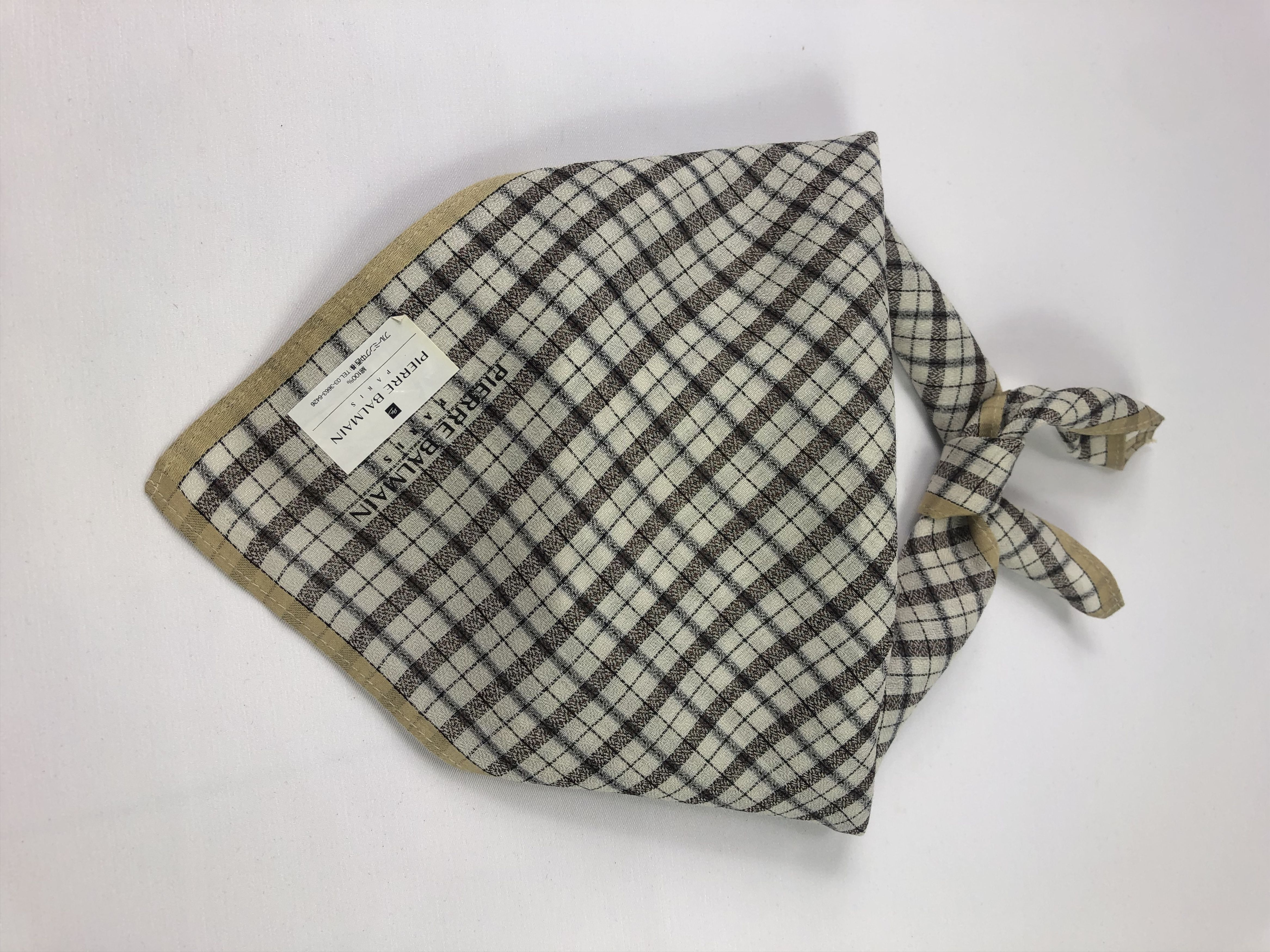 Pierre Balmain × Vintage Pierre Balmain Handkerchief / Bandana / Neckerchief Size ONE SIZE - 2 Thumbnail