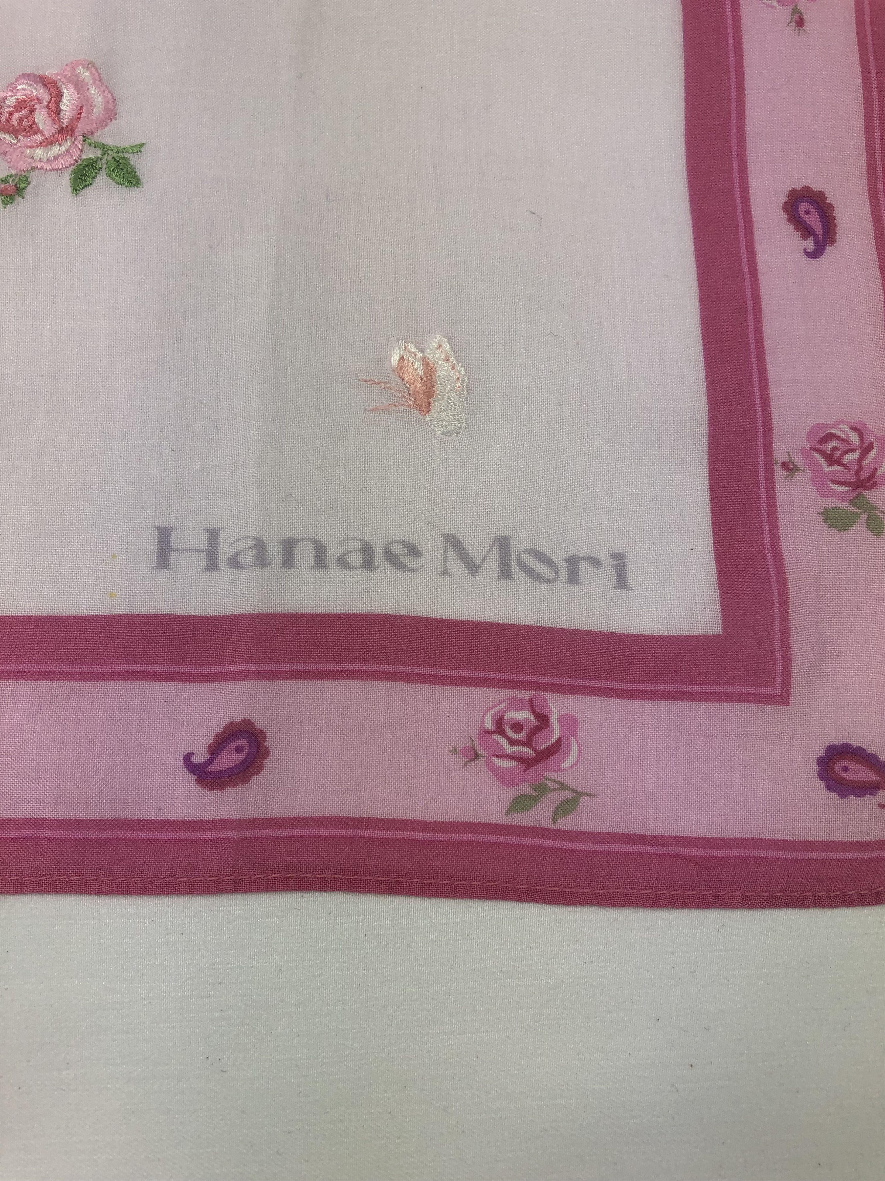 Hanae Mori × Japanese Brand × Vintage Hanae Mori Handkerchief / Bandana / Neckerchief Size ONE SIZE - 4 Thumbnail