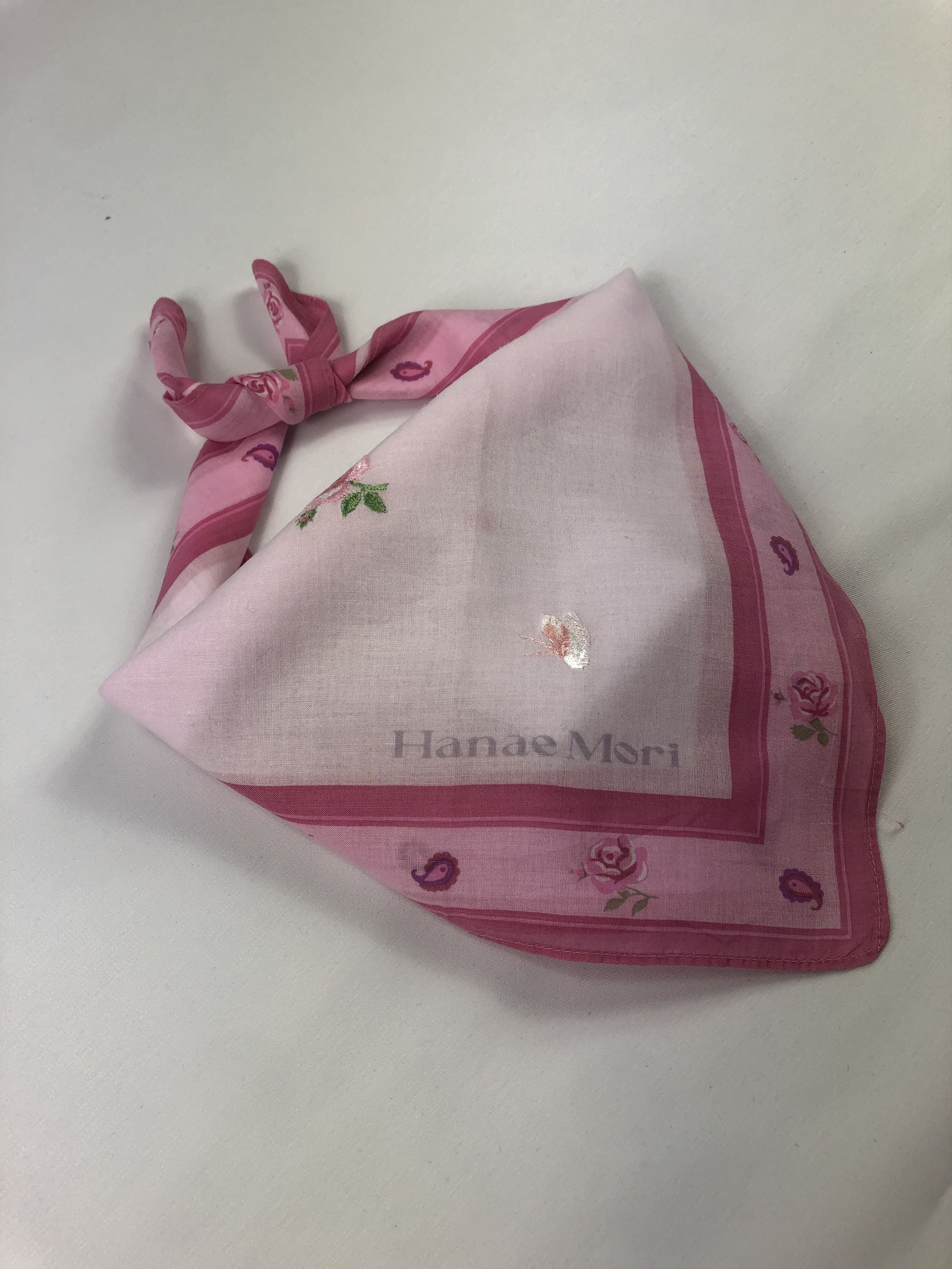 Hanae Mori × Japanese Brand × Vintage Hanae Mori Handkerchief / Bandana / Neckerchief Size ONE SIZE - 5 Thumbnail
