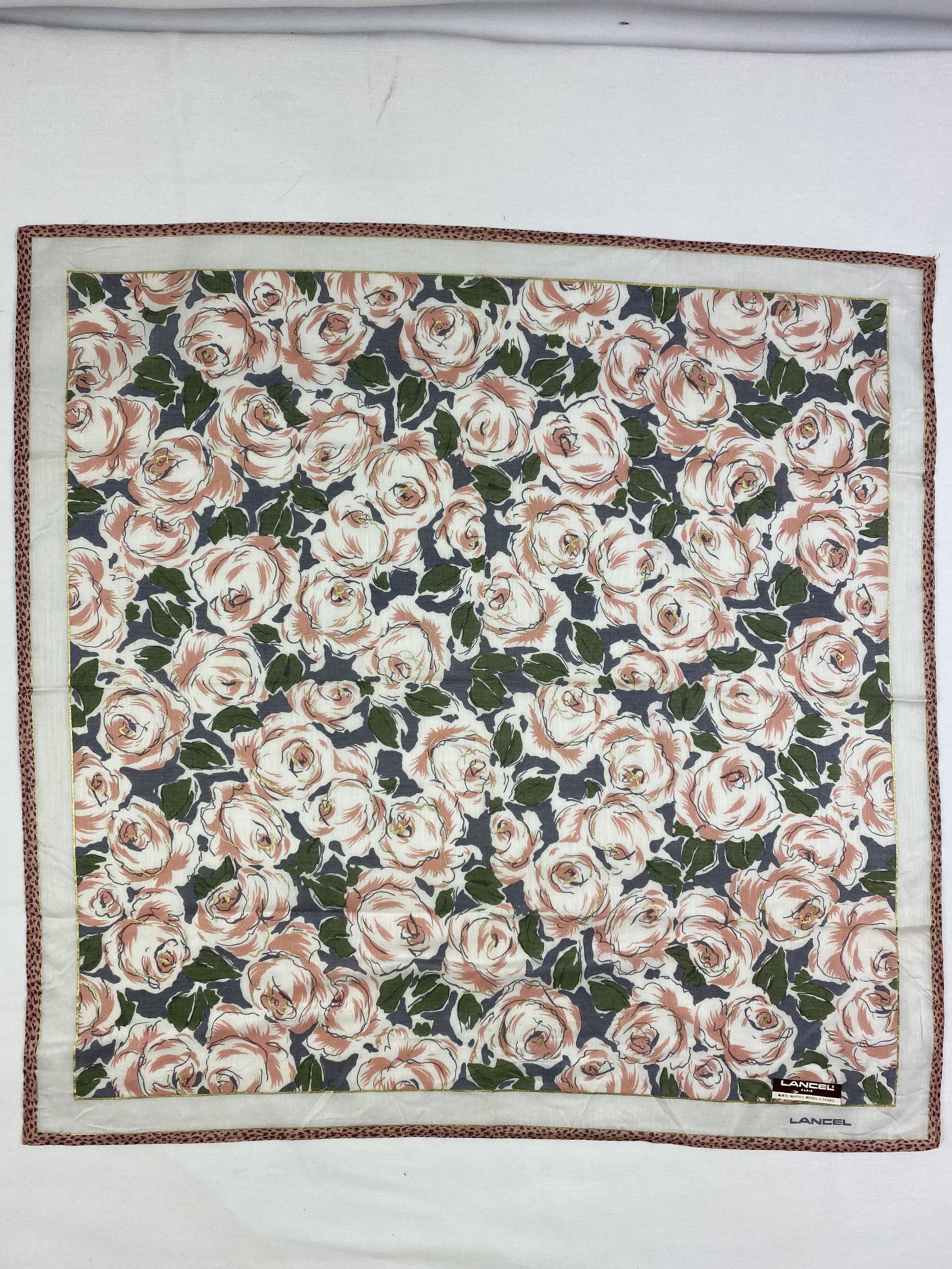 Lancel × Vintage Lancel Handkerchief / Bandana / Neckerchief Size ONE SIZE - 3 Thumbnail