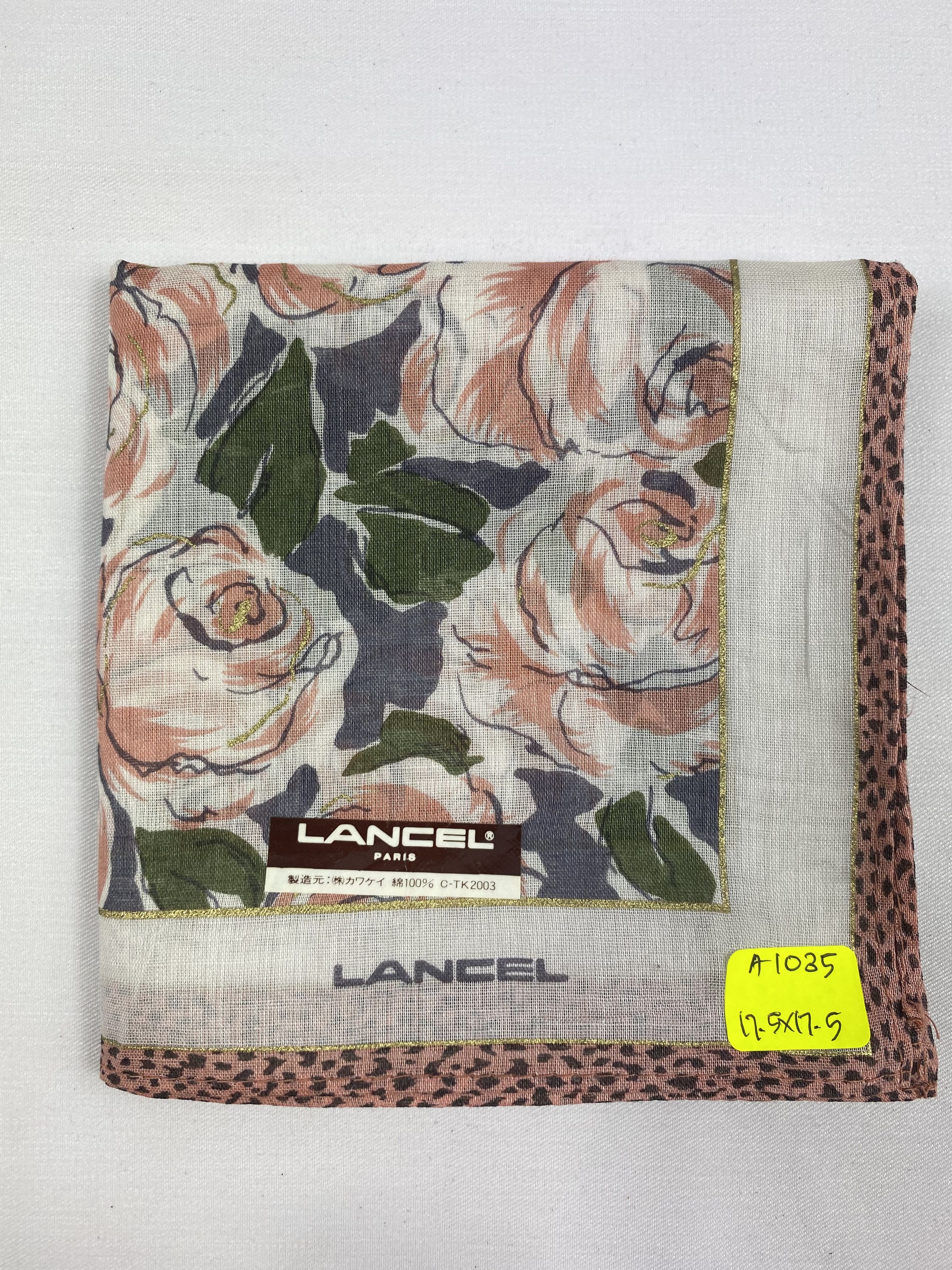 Lancel × Vintage Lancel Handkerchief / Bandana / Neckerchief Size ONE SIZE - 6 Thumbnail