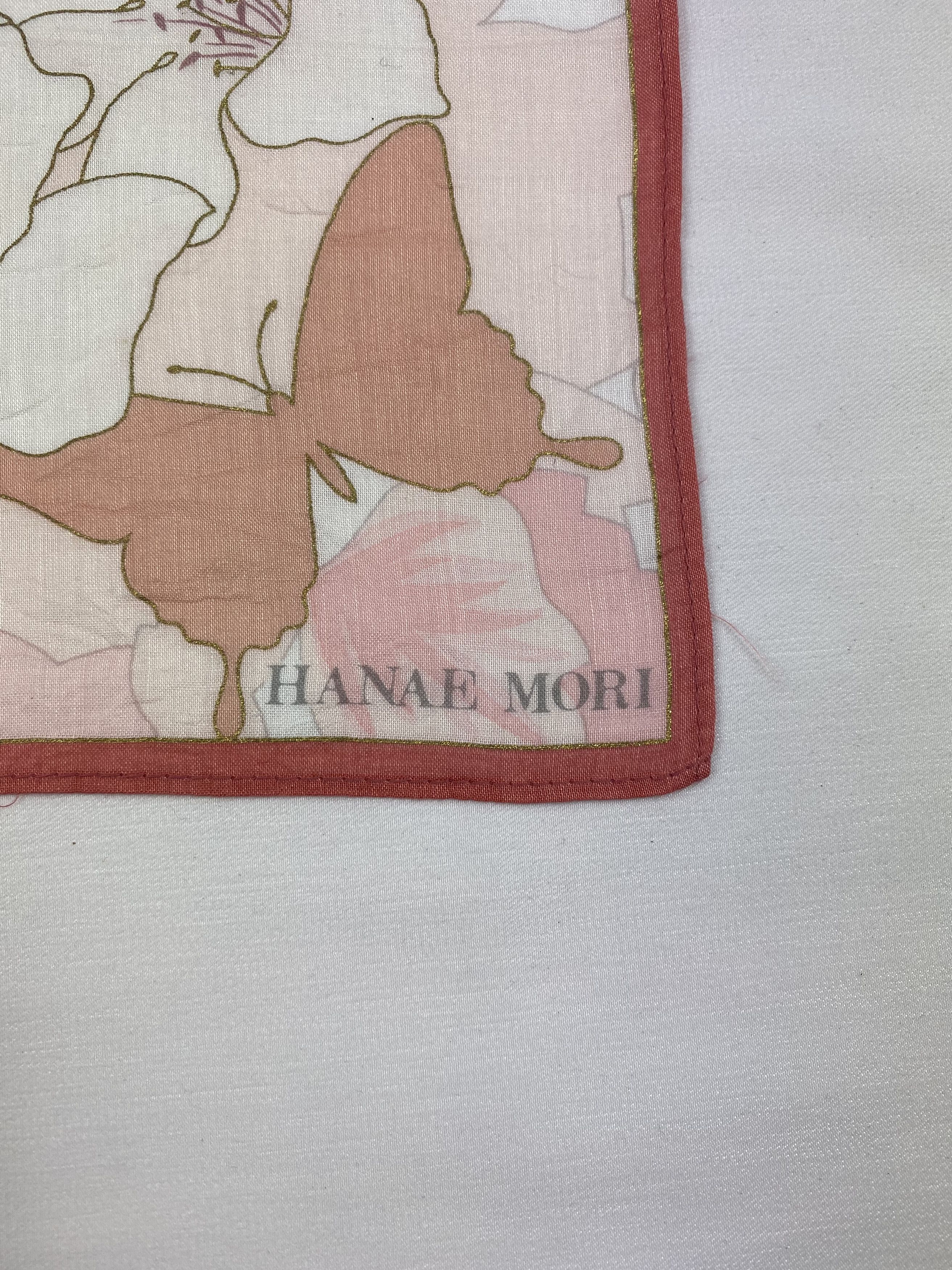 Hanae Mori × Japanese Brand × Vintage Hanae Mori Handkerchief / Bandana / Neckerchief Size ONE SIZE - 5 Thumbnail