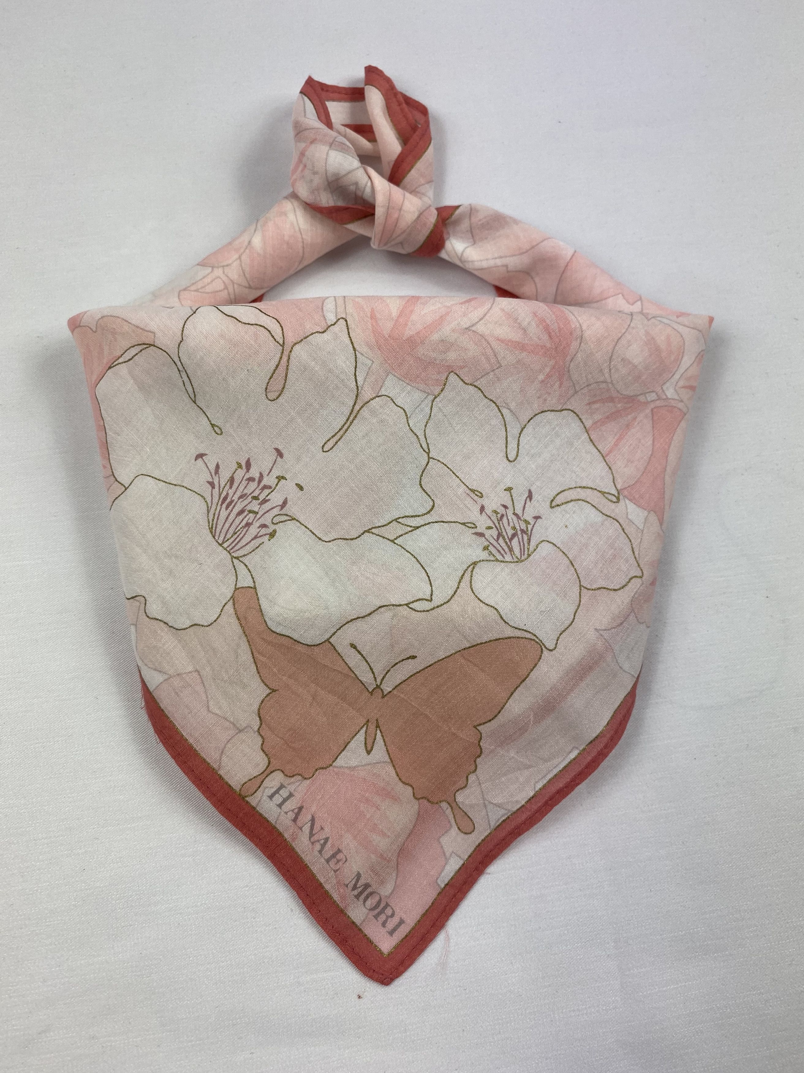 Hanae Mori × Japanese Brand × Vintage Hanae Mori Handkerchief / Bandana / Neckerchief Size ONE SIZE - 1 Thumbnail
