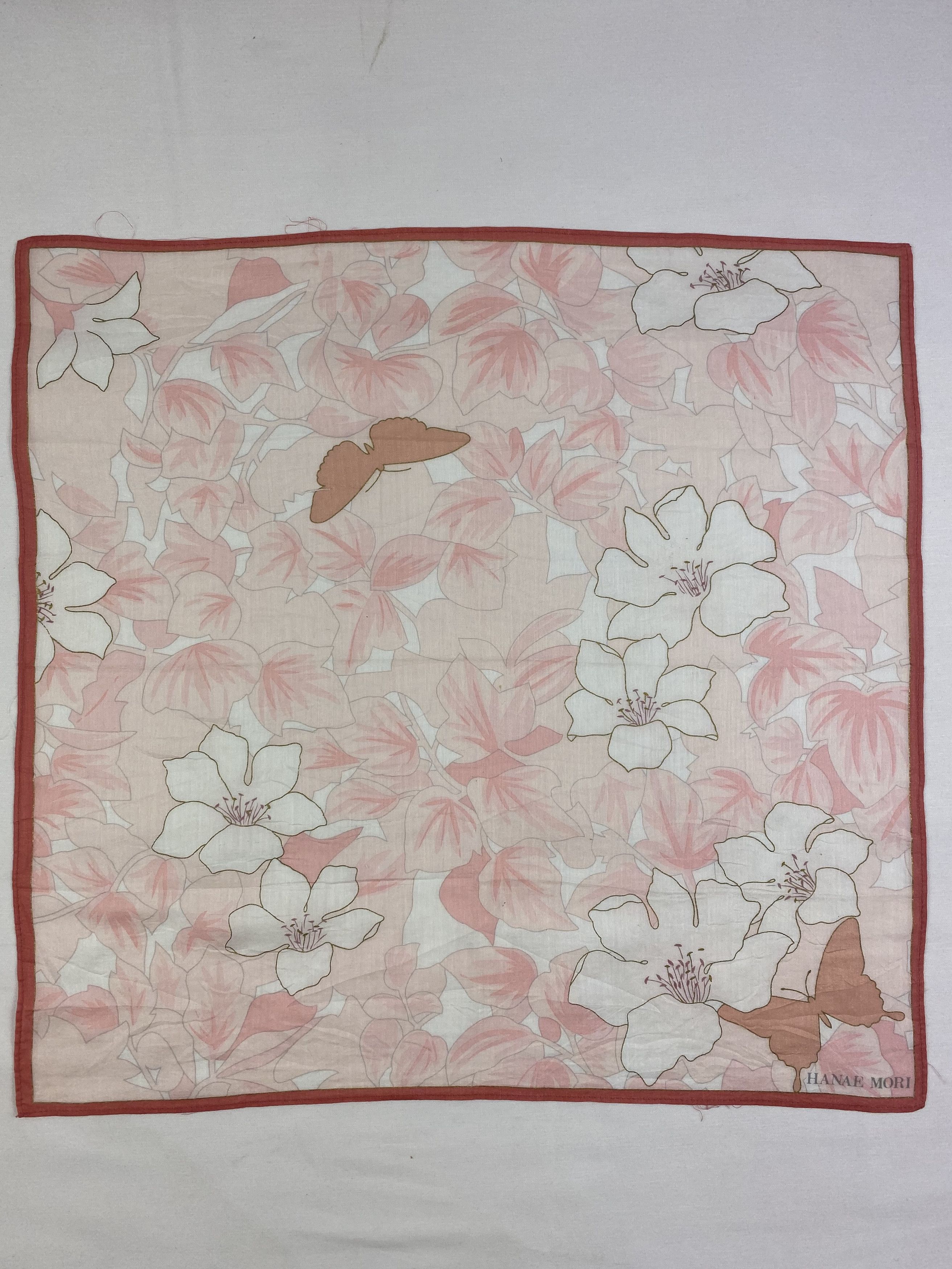 Hanae Mori × Japanese Brand × Vintage Hanae Mori Handkerchief / Bandana / Neckerchief Size ONE SIZE - 3 Thumbnail