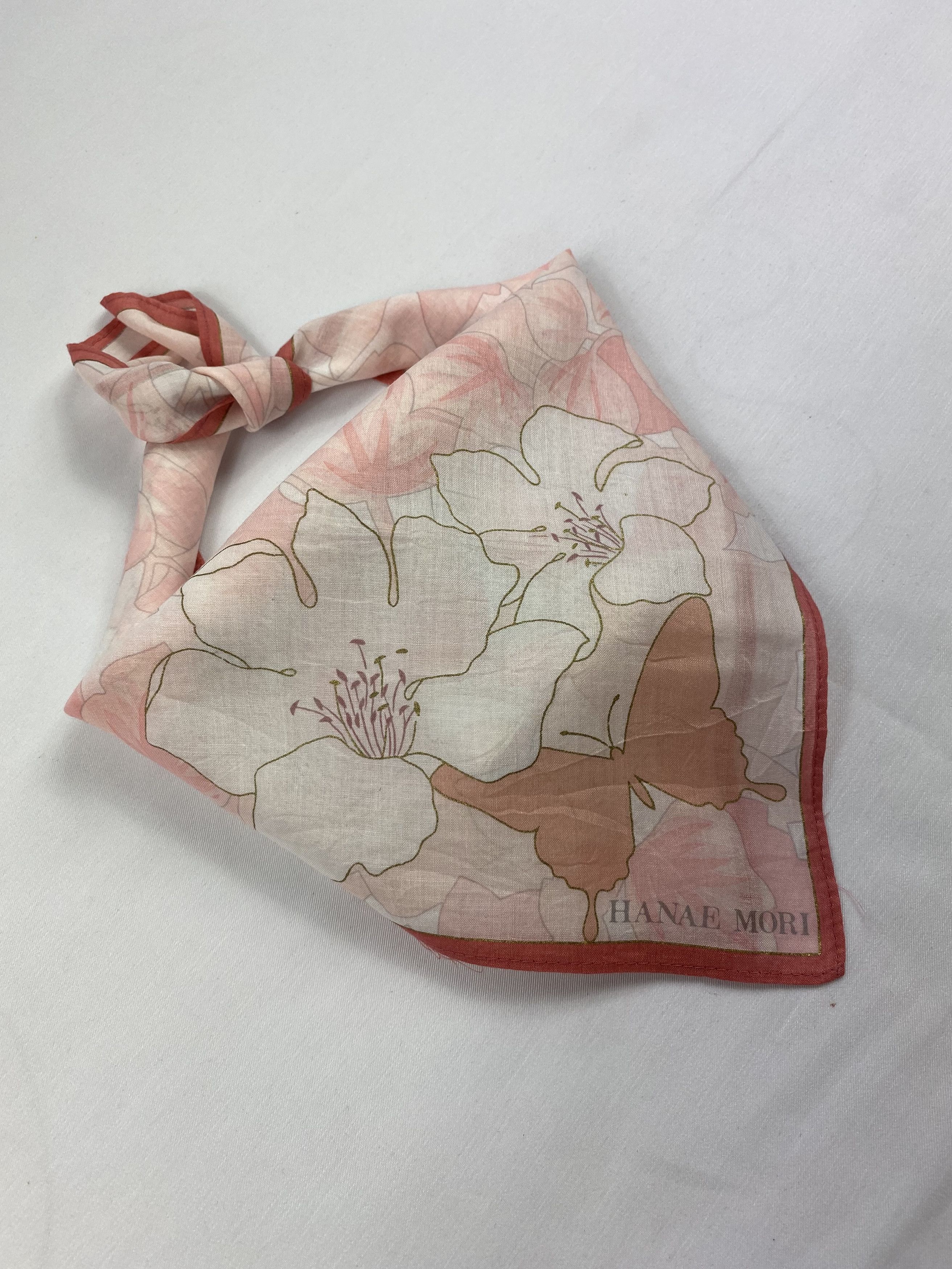 Hanae Mori × Japanese Brand × Vintage Hanae Mori Handkerchief / Bandana / Neckerchief Size ONE SIZE - 2 Thumbnail