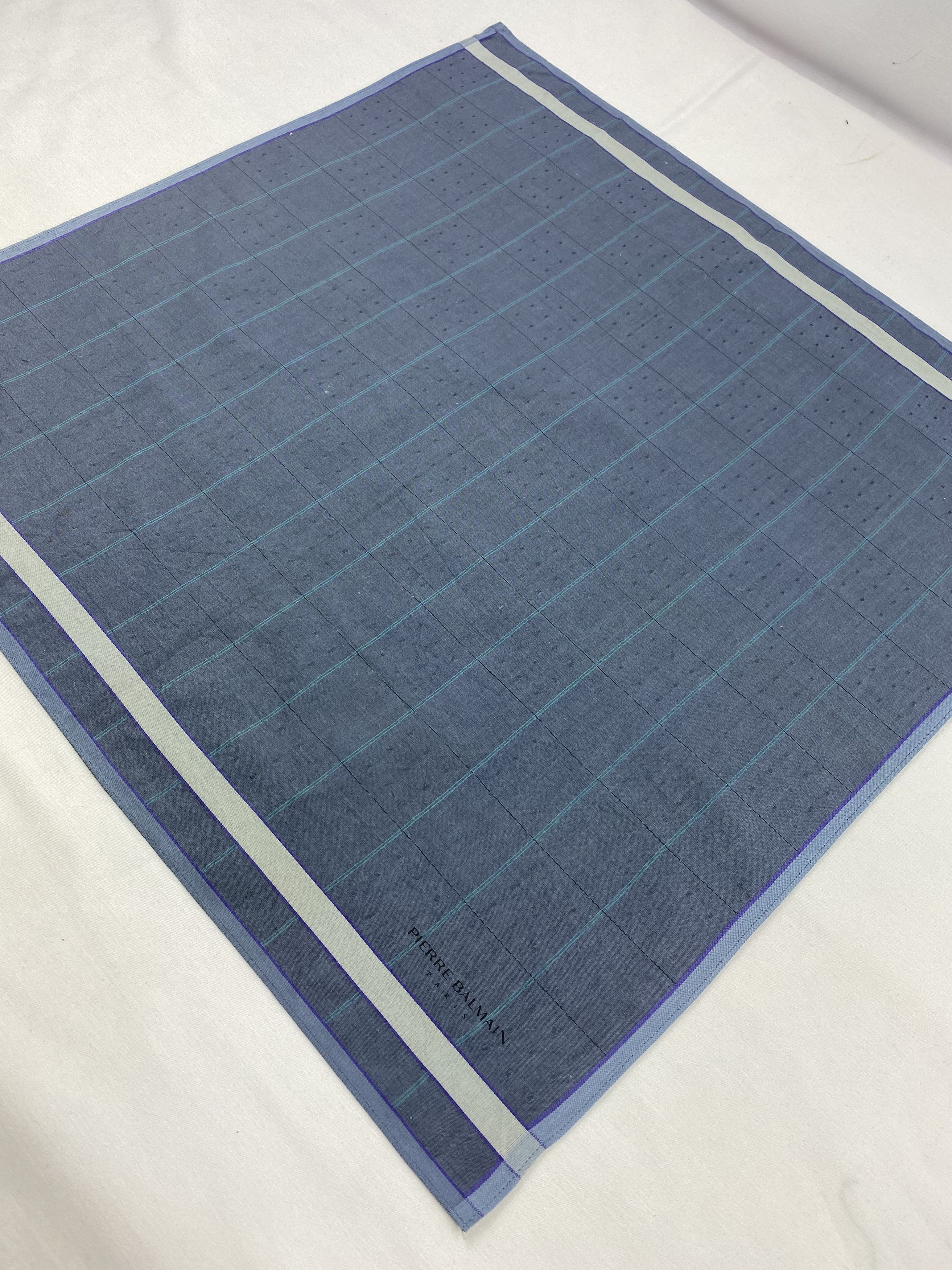 Pierre Balmain × Vintage Pierre Balmain Handkerchief / Bandana / Neckerchief Size ONE SIZE - 4 Thumbnail