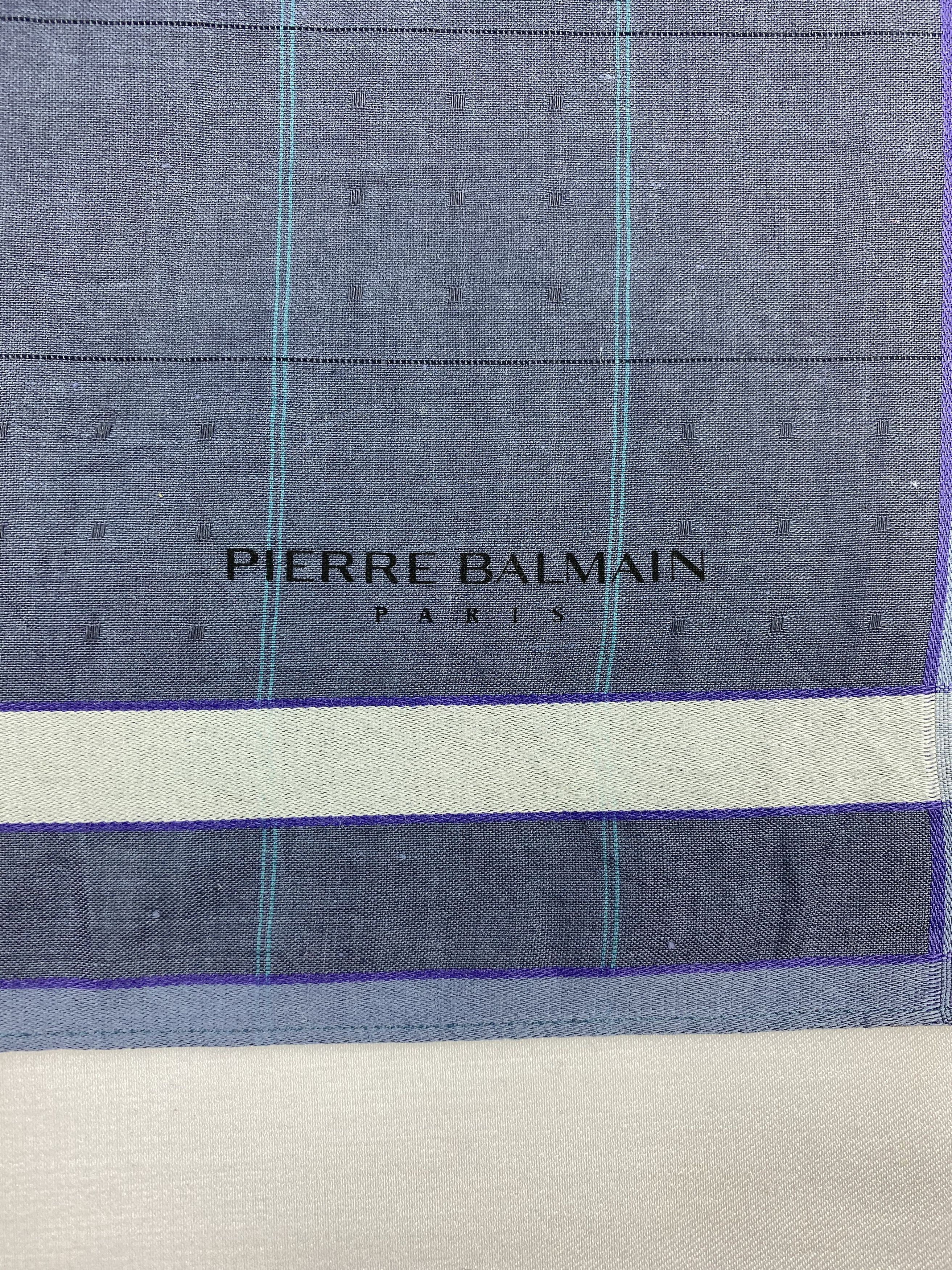 Pierre Balmain × Vintage Pierre Balmain Handkerchief / Bandana / Neckerchief Size ONE SIZE - 5 Thumbnail