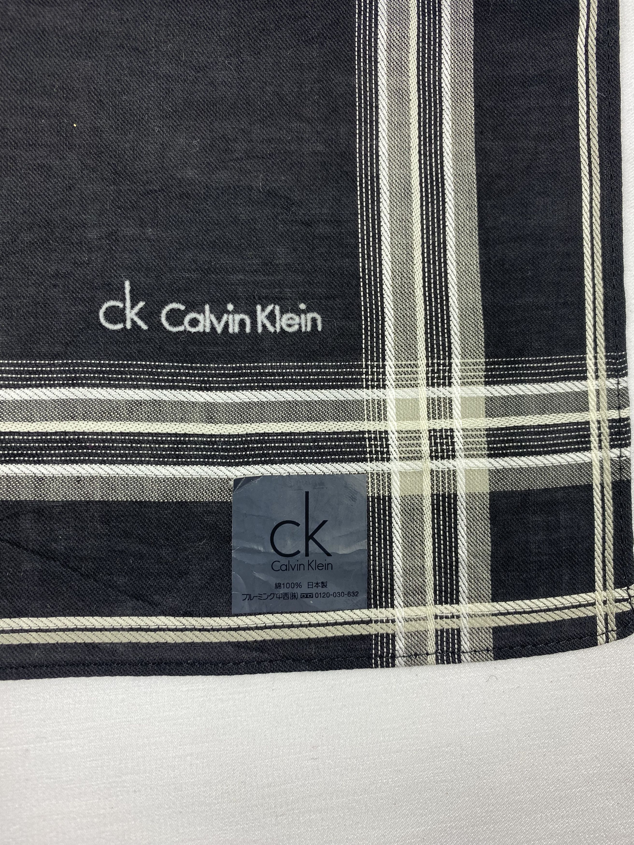 Calvin Klein × Vintage Calvin Klein Handkerchief / Bandana / Neckerchief Size ONE SIZE - 5 Thumbnail