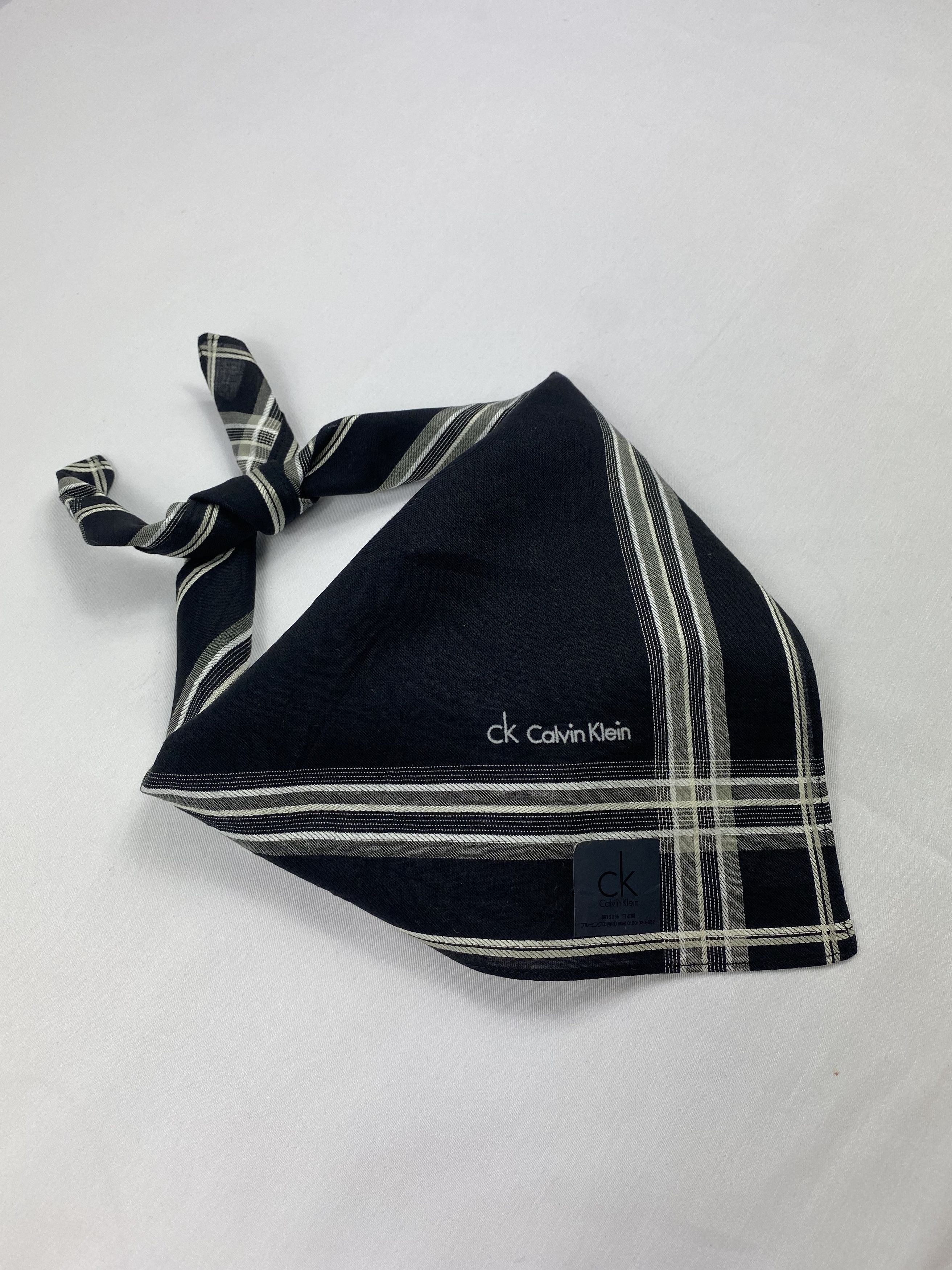 Calvin Klein × Vintage Calvin Klein Handkerchief / Bandana / Neckerchief Size ONE SIZE - 2 Thumbnail