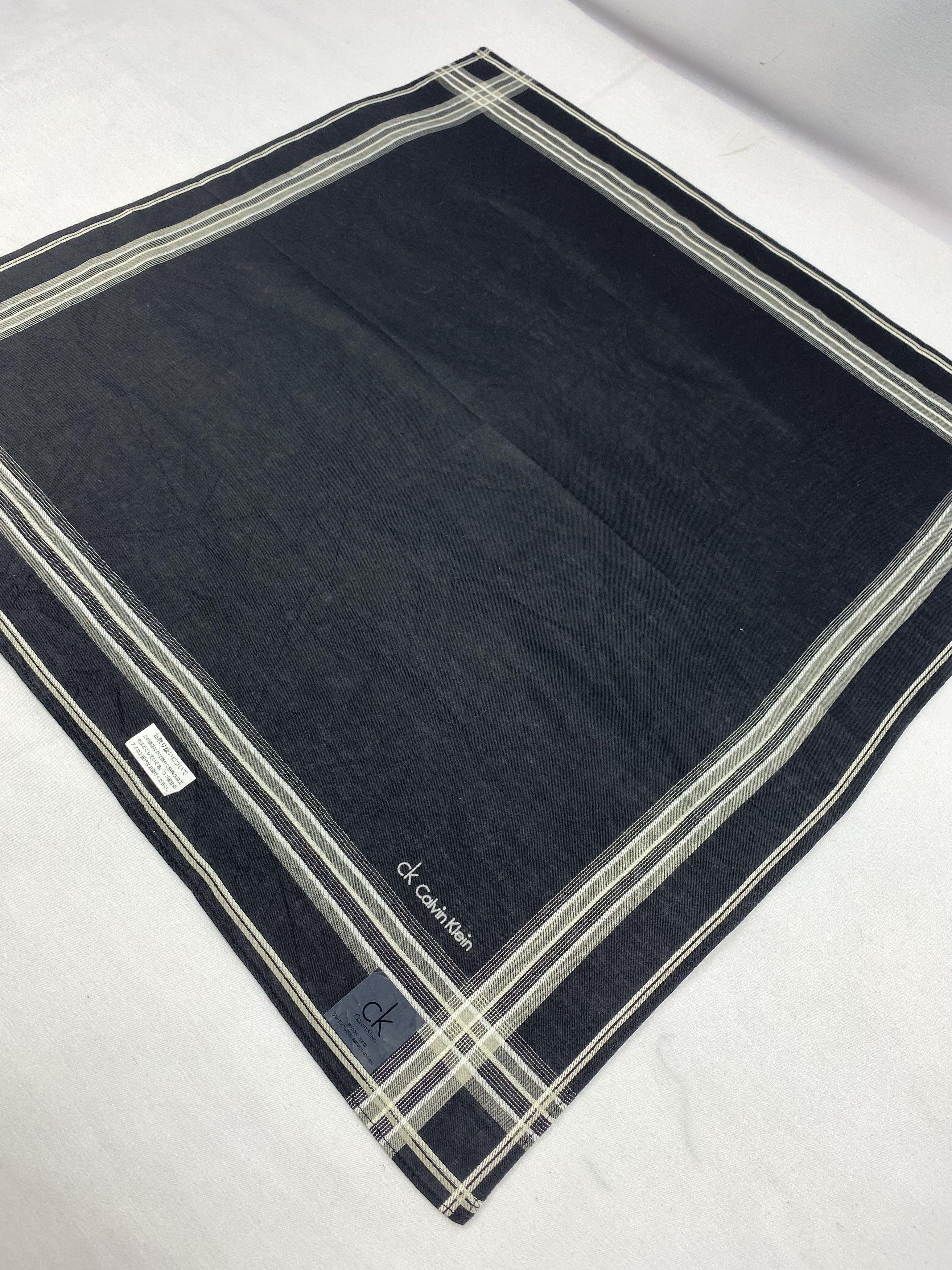 Calvin Klein × Vintage Calvin Klein Handkerchief / Bandana / Neckerchief Size ONE SIZE - 4 Thumbnail