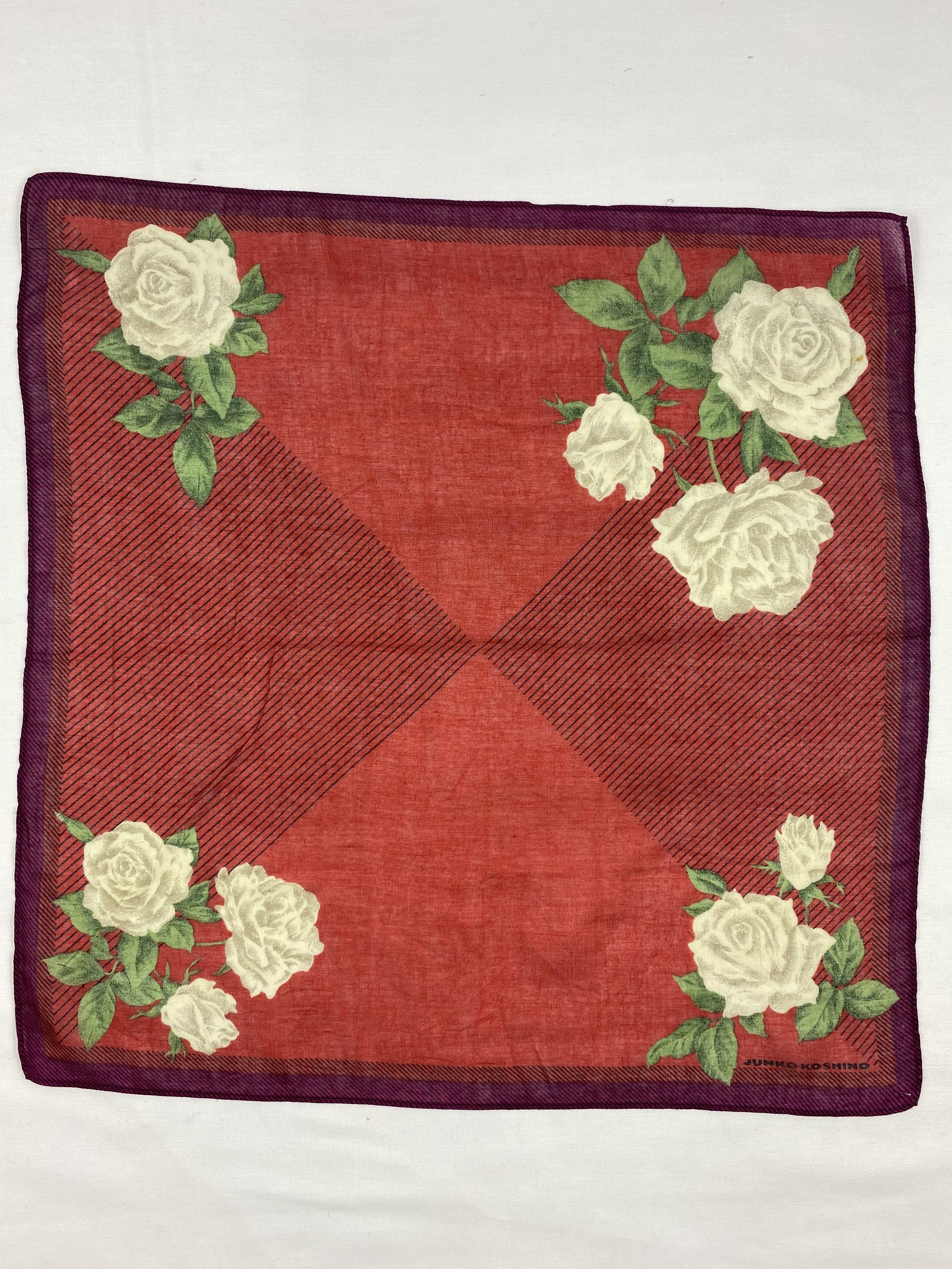 Japanese Brand × Mr. Junko × Vintage Junko Koshino Handkerchief / Bandana / Neckerchief Size ONE SIZE - 3 Thumbnail