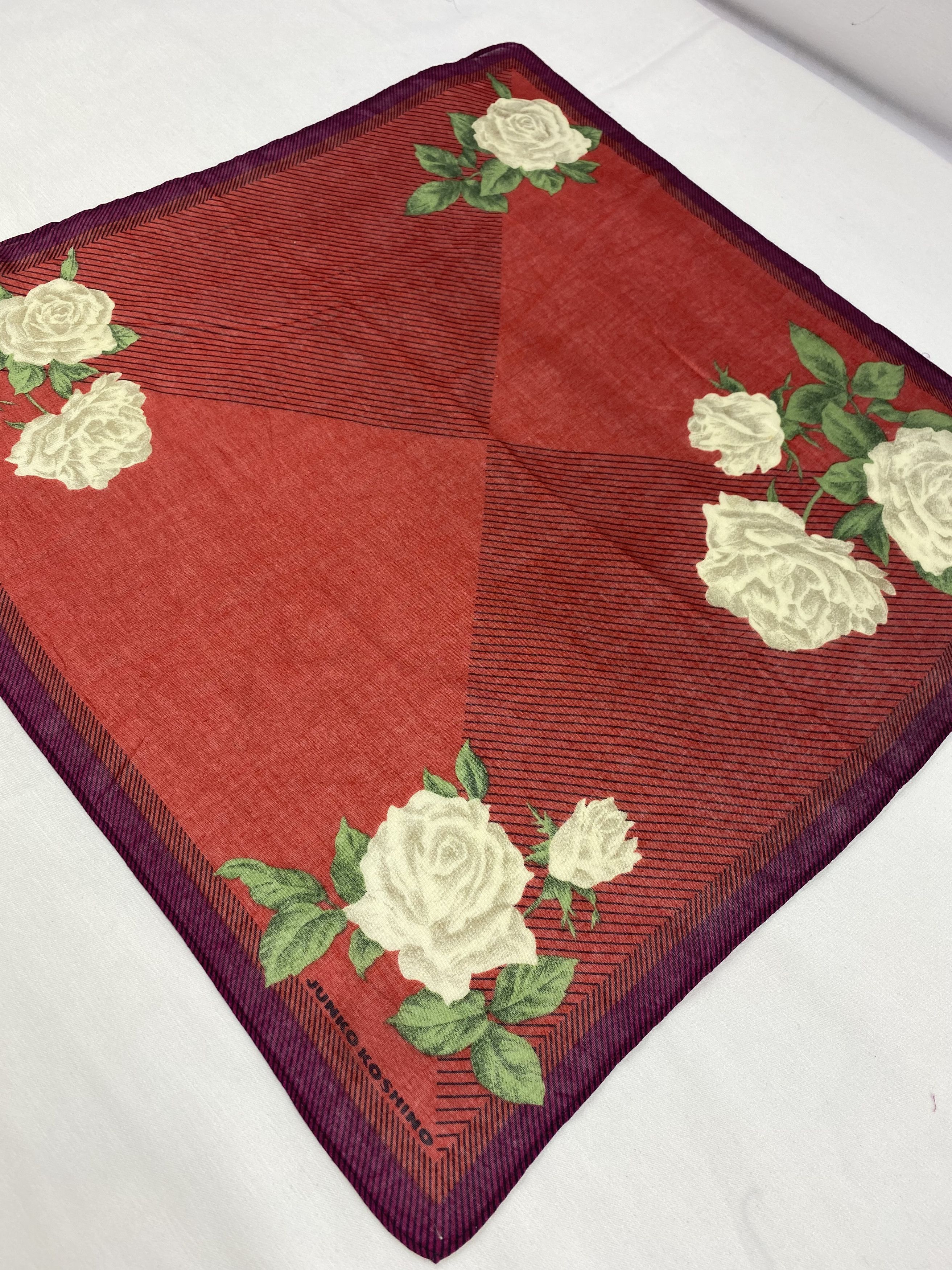 Japanese Brand × Mr. Junko × Vintage Junko Koshino Handkerchief / Bandana / Neckerchief Size ONE SIZE - 4 Thumbnail