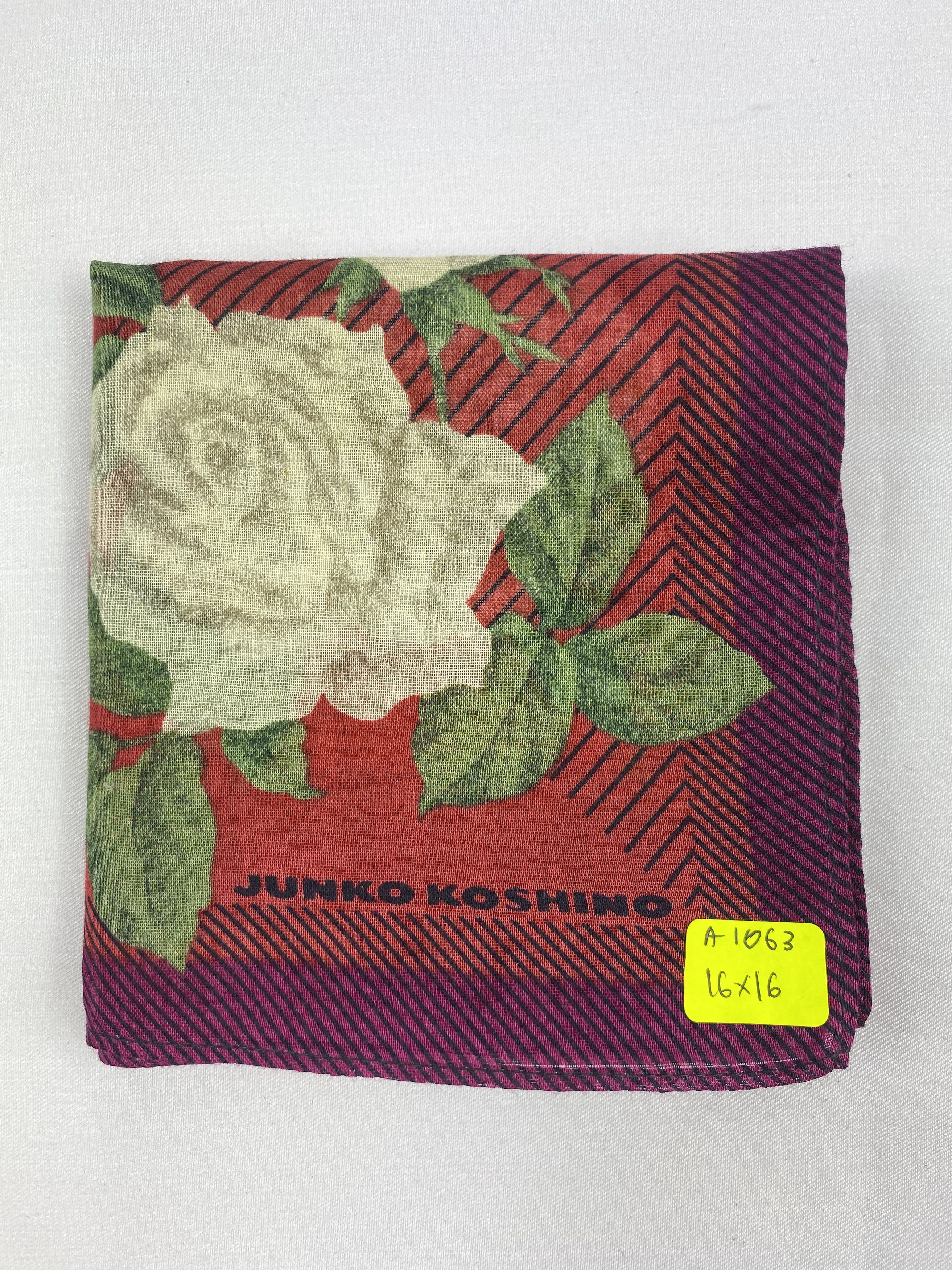Japanese Brand × Mr. Junko × Vintage Junko Koshino Handkerchief / Bandana / Neckerchief Size ONE SIZE - 6 Thumbnail