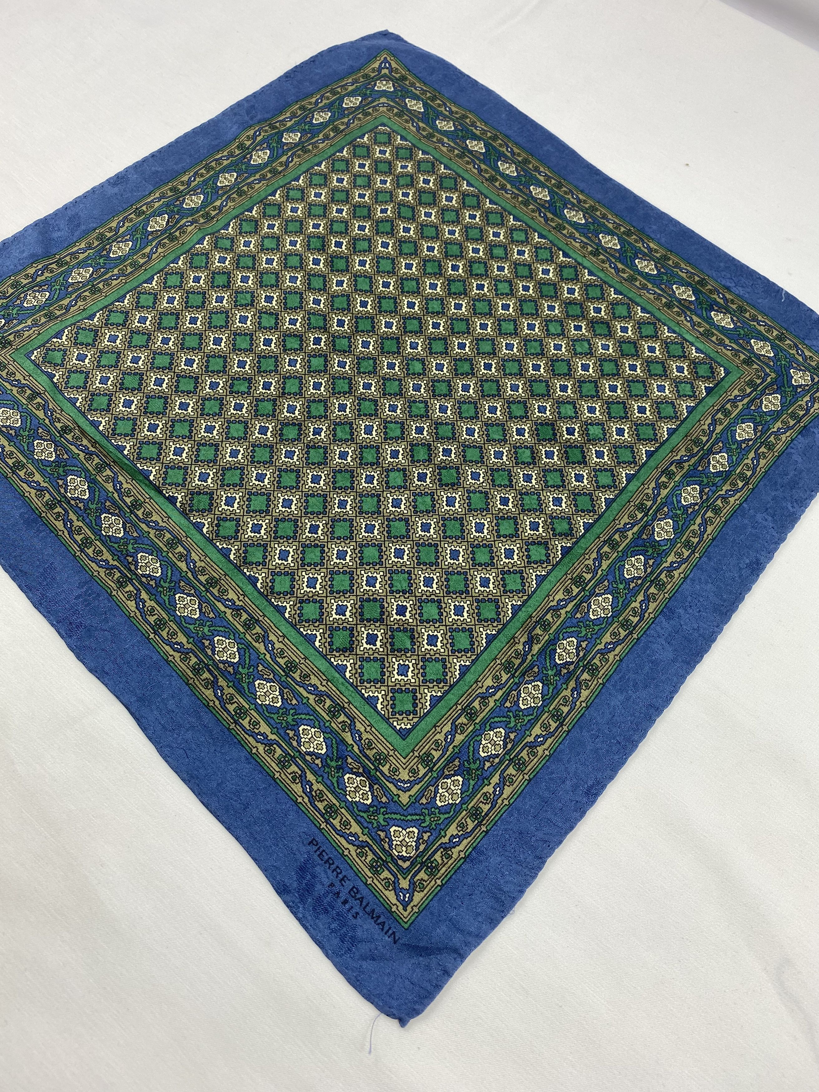 Pierre Balmain × Vintage Pierre Balmain Handkerchief / Bandana / Neckerchief Size ONE SIZE - 4 Thumbnail