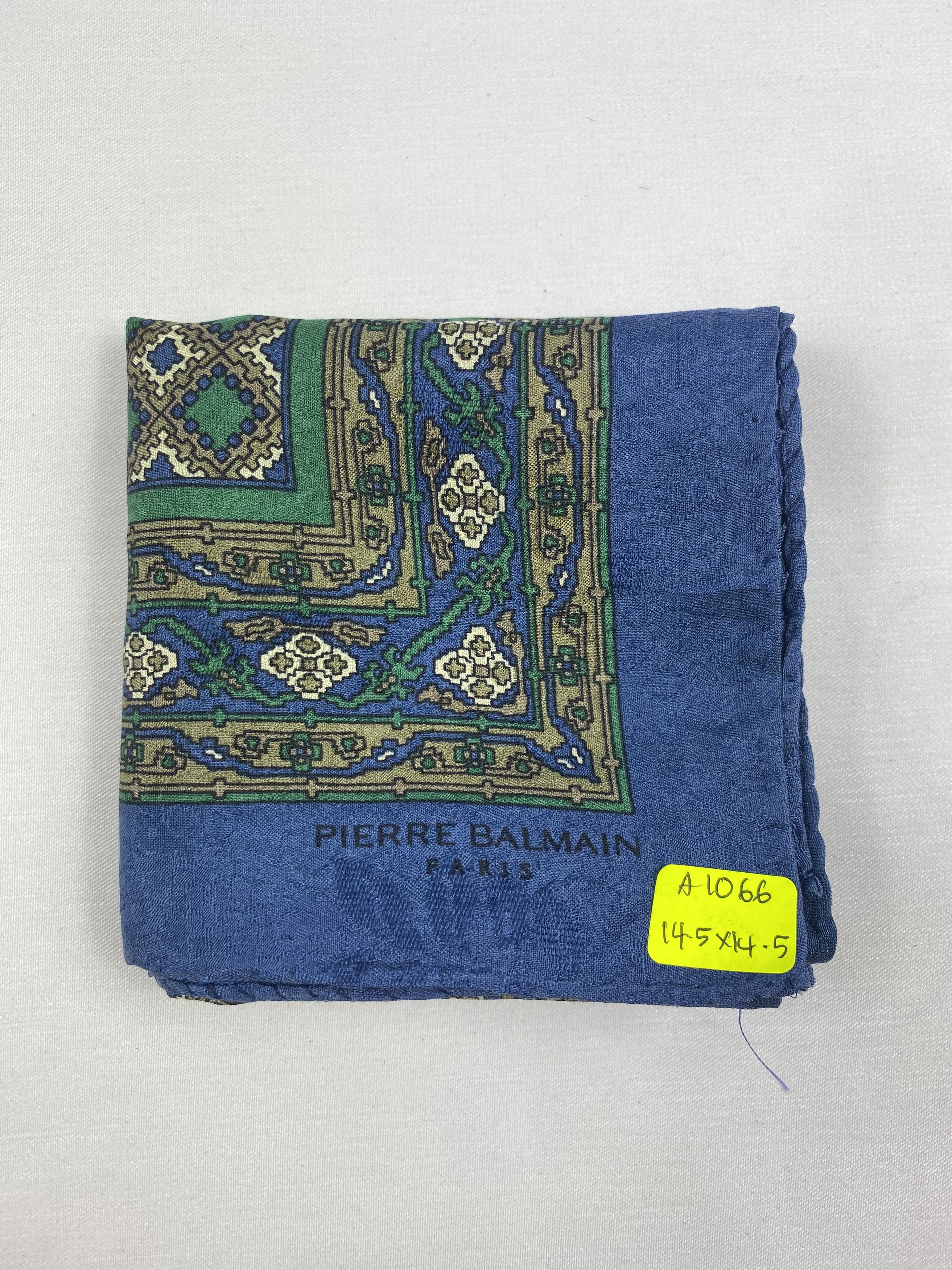 Pierre Balmain × Vintage Pierre Balmain Handkerchief / Bandana / Neckerchief Size ONE SIZE - 6 Thumbnail