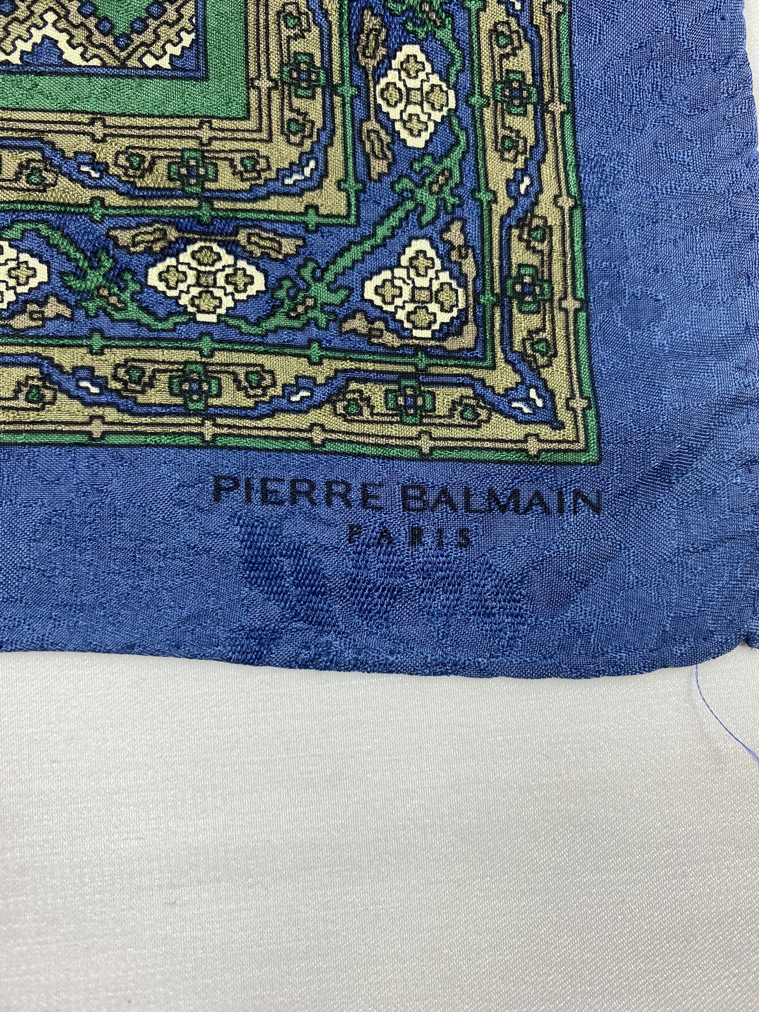 Pierre Balmain × Vintage Pierre Balmain Handkerchief / Bandana / Neckerchief Size ONE SIZE - 5 Thumbnail