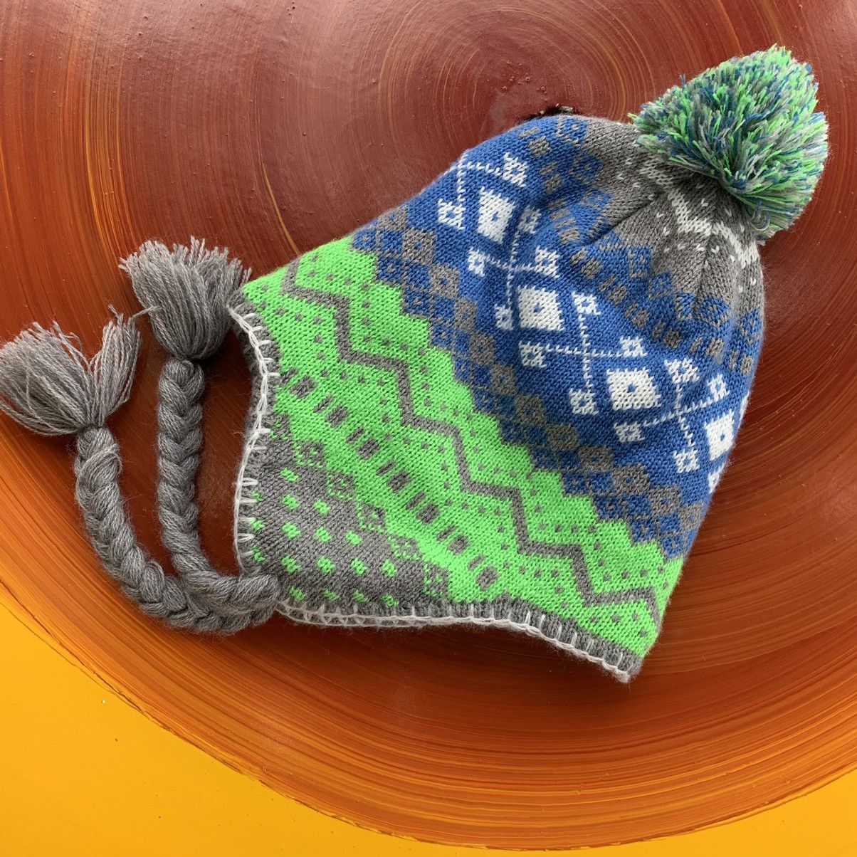 Japanese Brand Beanie nice design winter season Size ONE SIZE - 3 Thumbnail