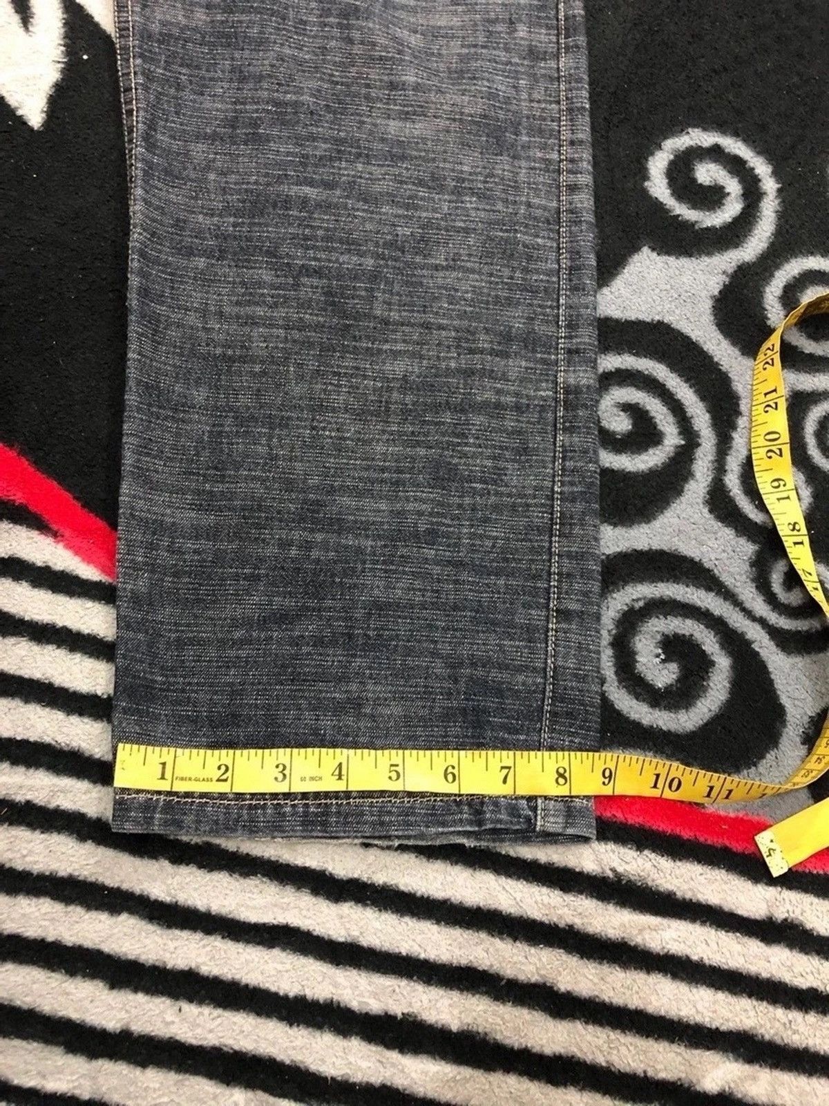 Japanese Brand MasterPiece Multi Zipper Pocket Denim Pants Size US 35 - 14 Thumbnail