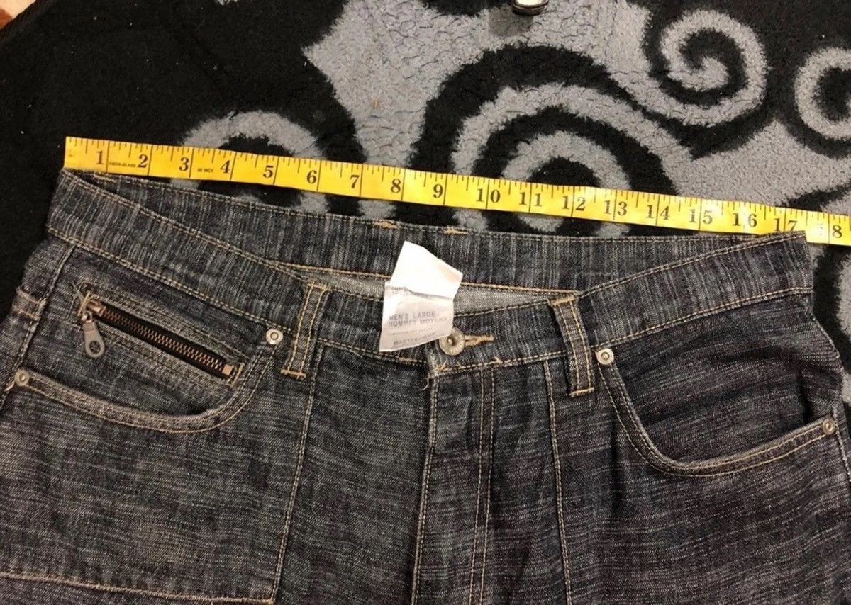 Japanese Brand MasterPiece Multi Zipper Pocket Denim Pants Size US 35 - 10 Thumbnail