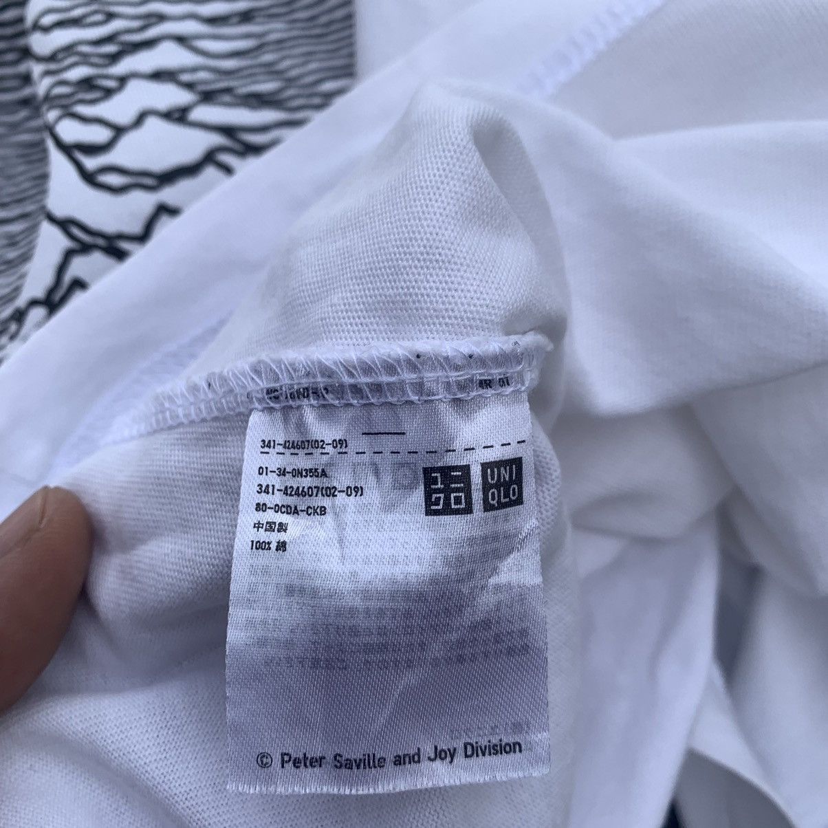 Uniqlo Peter Saville And Joy Division X Uniqlo Tee Size US XL / EU 56 / 4 - 5 Thumbnail