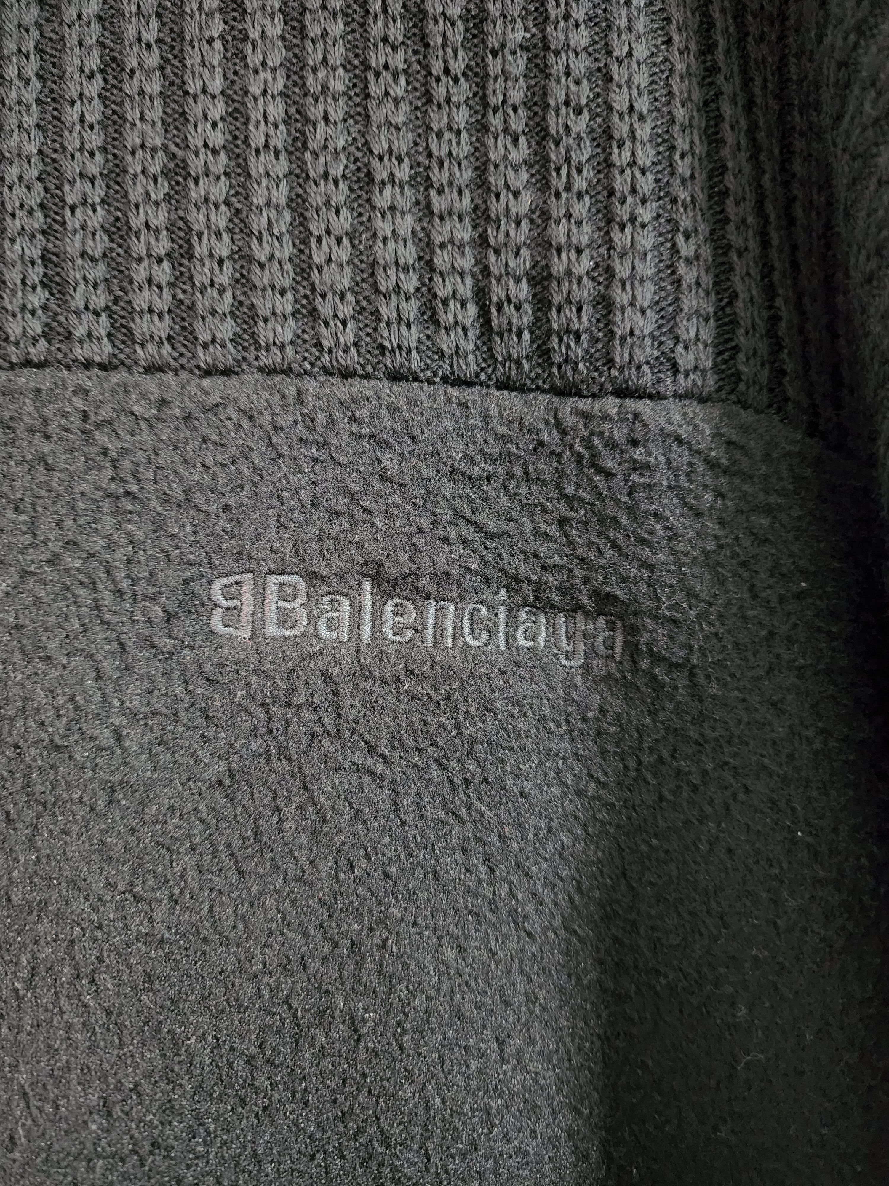 Balenciaga Embroidered Logo Wool Sweater Size US M / EU 48-50 / 2 - 4 Thumbnail
