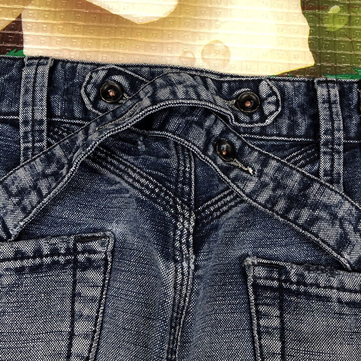DENHAM × Japanese Brand Denham patchwork sashiko stitch nice design Size US 30 / EU 46 - 7 Thumbnail