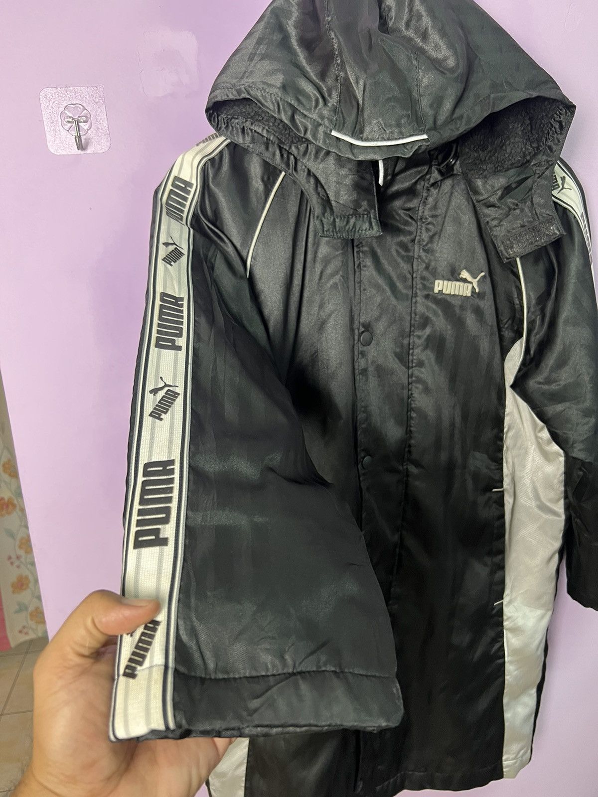 Puma 🔥Puma Sidestripe Sherpa Jackets Size US S / EU 44-46 / 1 - 9 Thumbnail