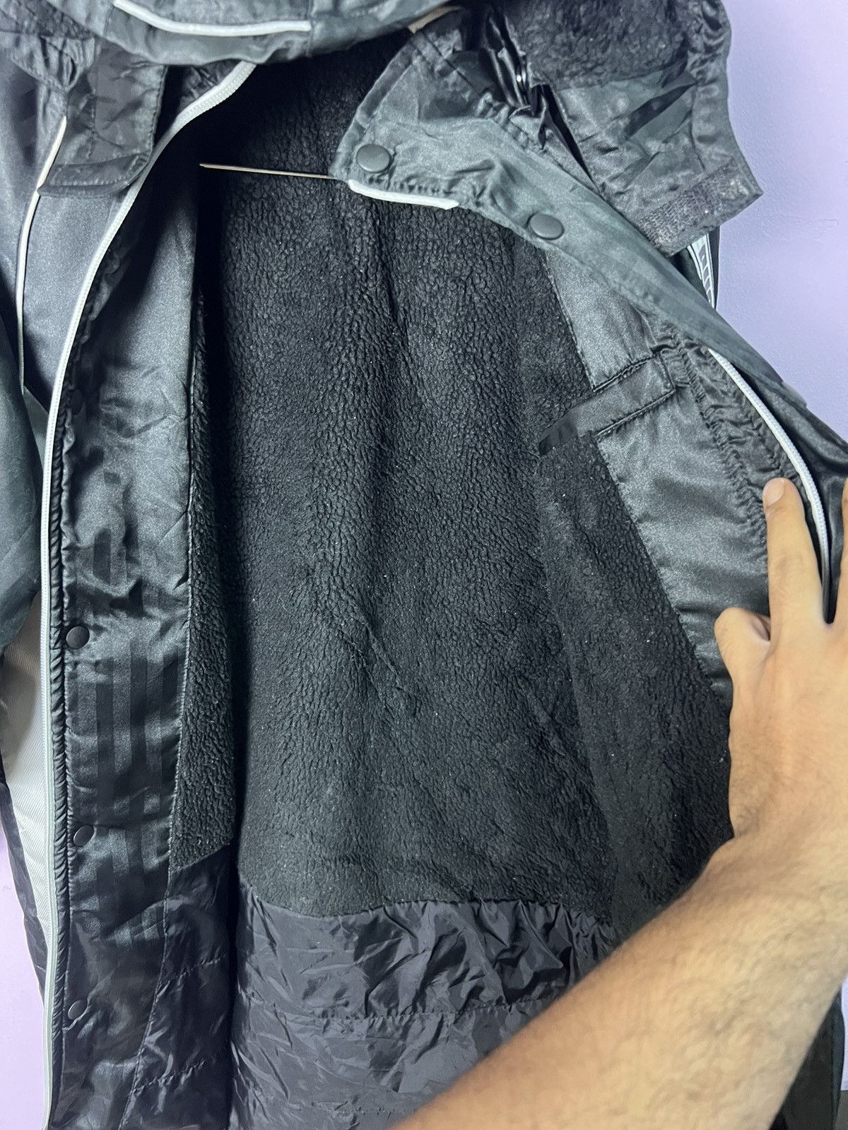 Puma 🔥Puma Sidestripe Sherpa Jackets Size US S / EU 44-46 / 1 - 7 Thumbnail