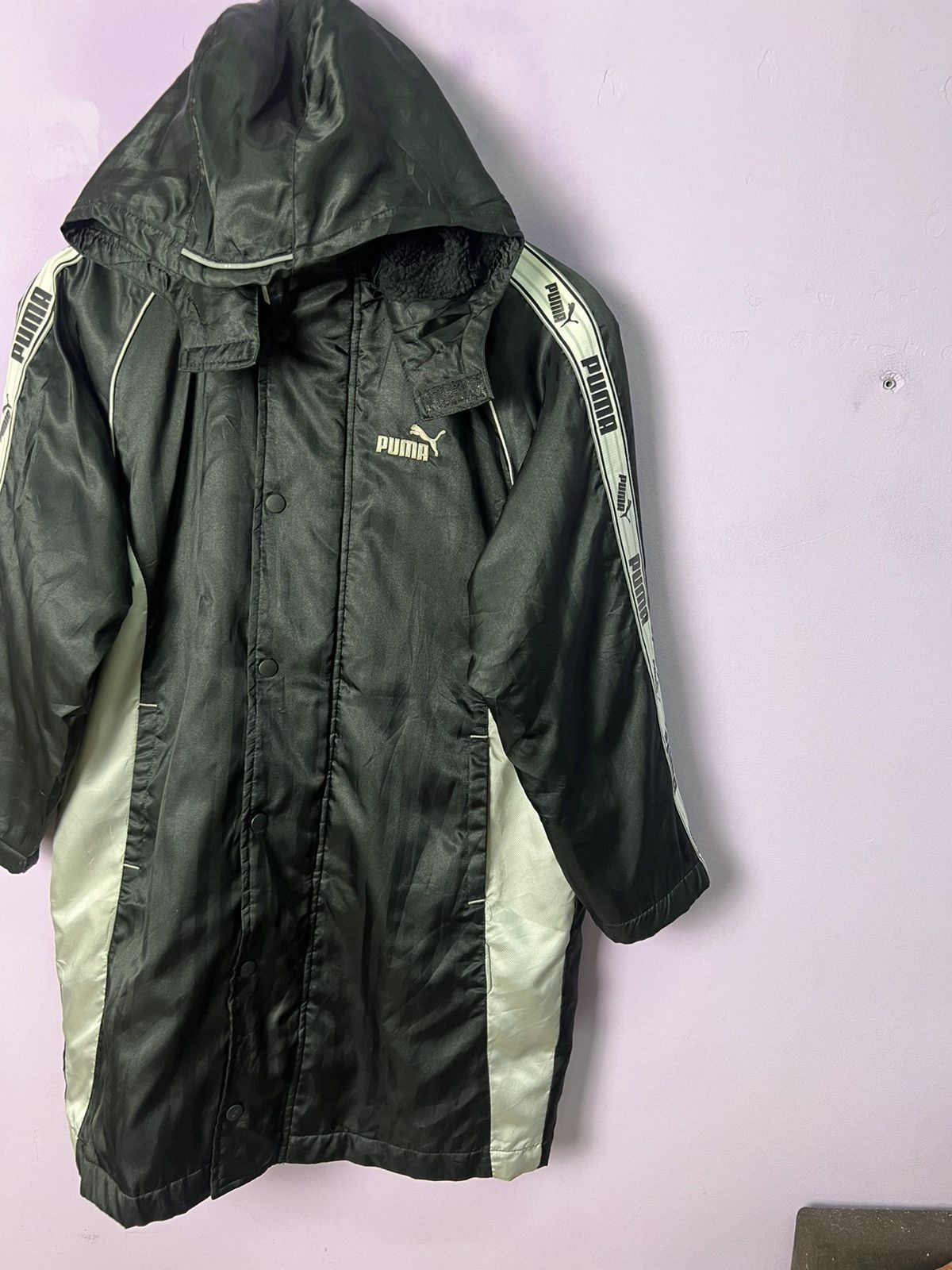 Puma 🔥Puma Sidestripe Sherpa Jackets Size US S / EU 44-46 / 1 - 16 Thumbnail