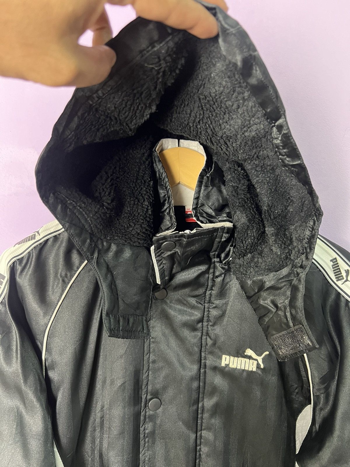 Puma 🔥Puma Sidestripe Sherpa Jackets Size US S / EU 44-46 / 1 - 4 Thumbnail