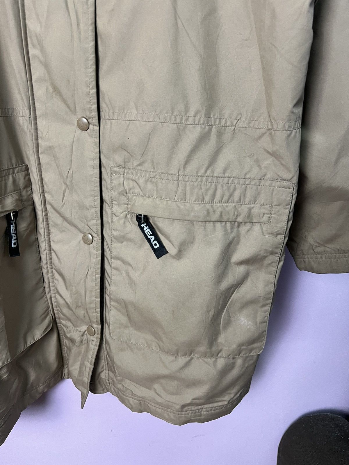 Japanese Brand 🔥Vintage Head Long Quilted Jackets Size US L / EU 52-54 / 3 - 8 Thumbnail