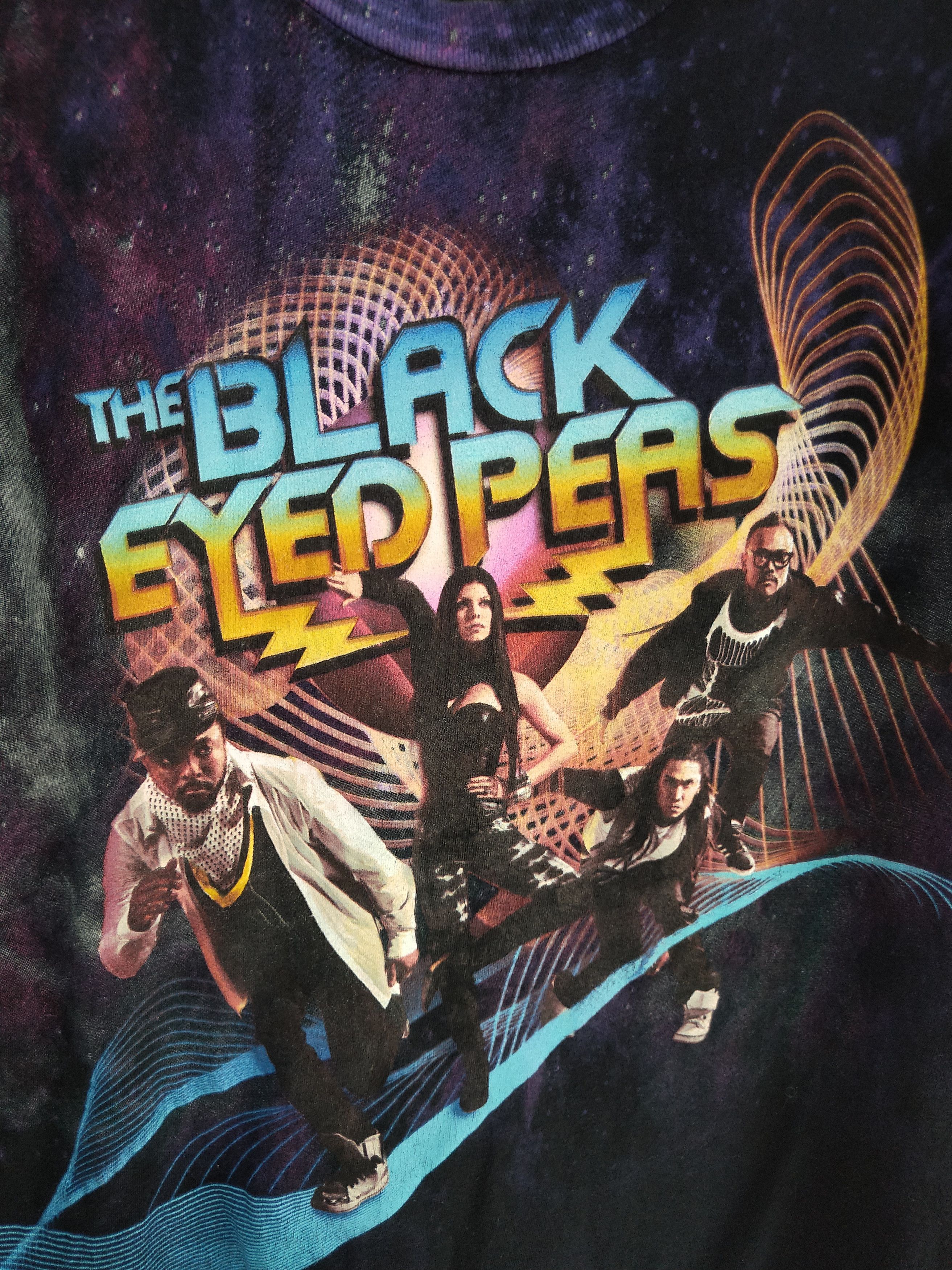 Band Tees × Vintage Vintage Black Eyed Peas Tour Tee Shirt Concert Size US S / EU 44-46 / 1 - 2 Thumbnail