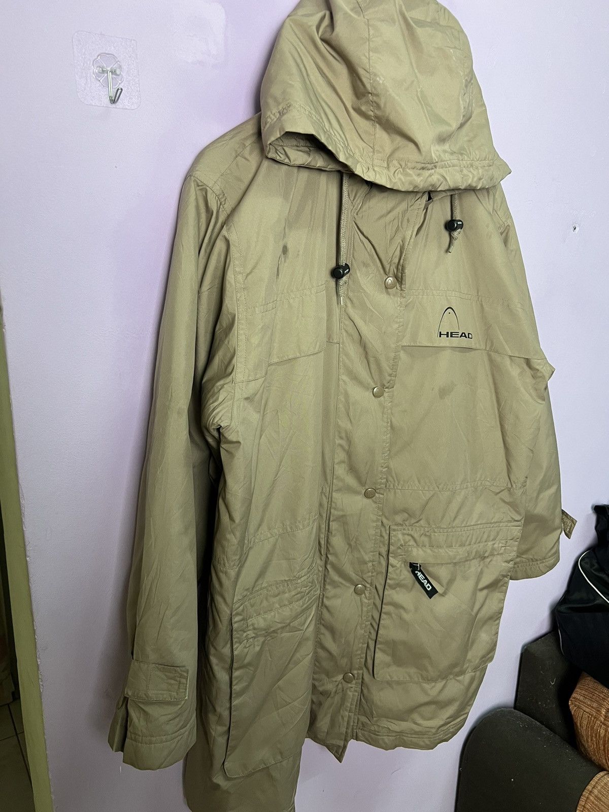 Japanese Brand 🔥Vintage Head Long Quilted Jackets Size US L / EU 52-54 / 3 - 2 Thumbnail