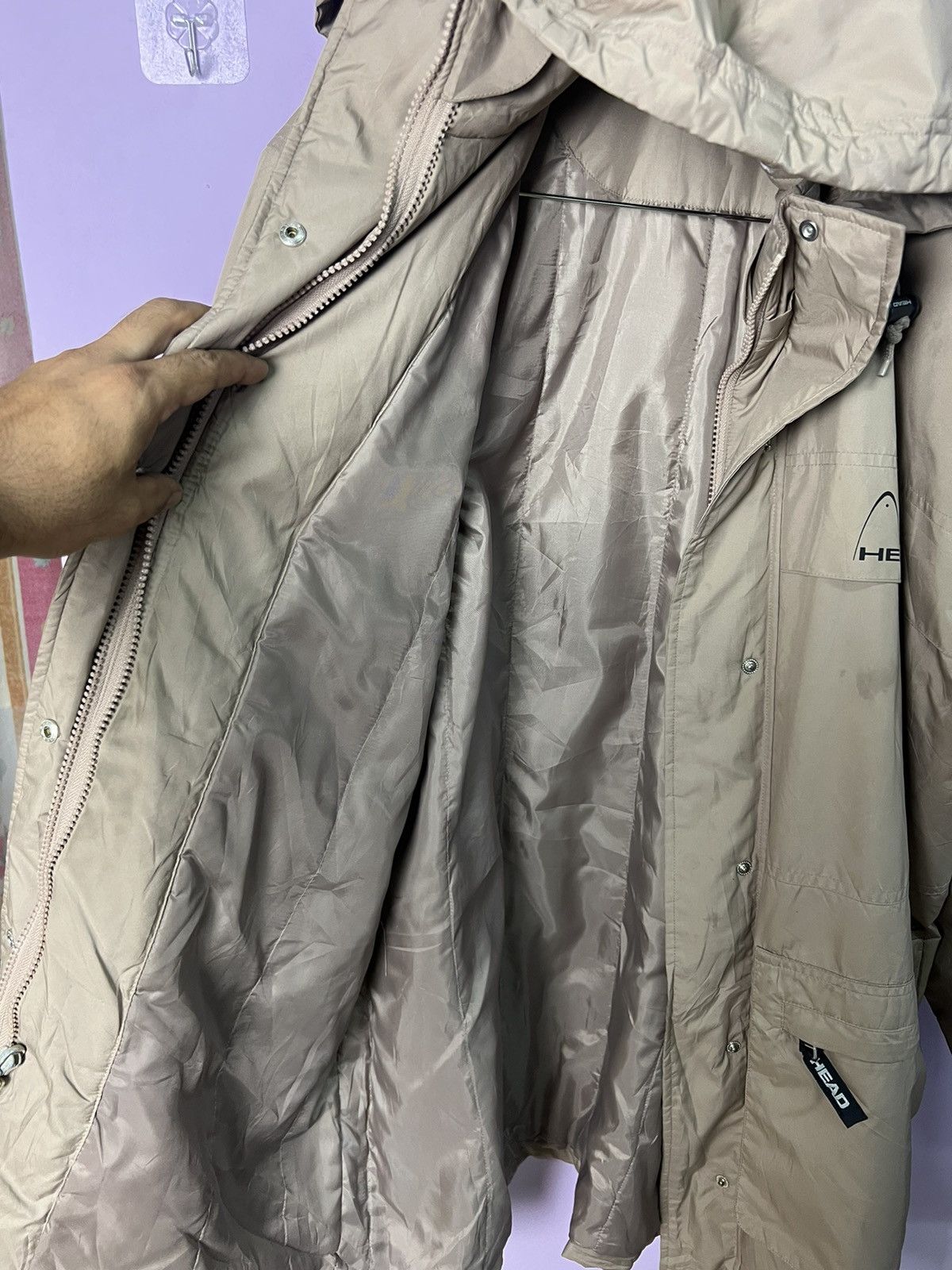 Japanese Brand 🔥Vintage Head Long Quilted Jackets Size US L / EU 52-54 / 3 - 10 Thumbnail