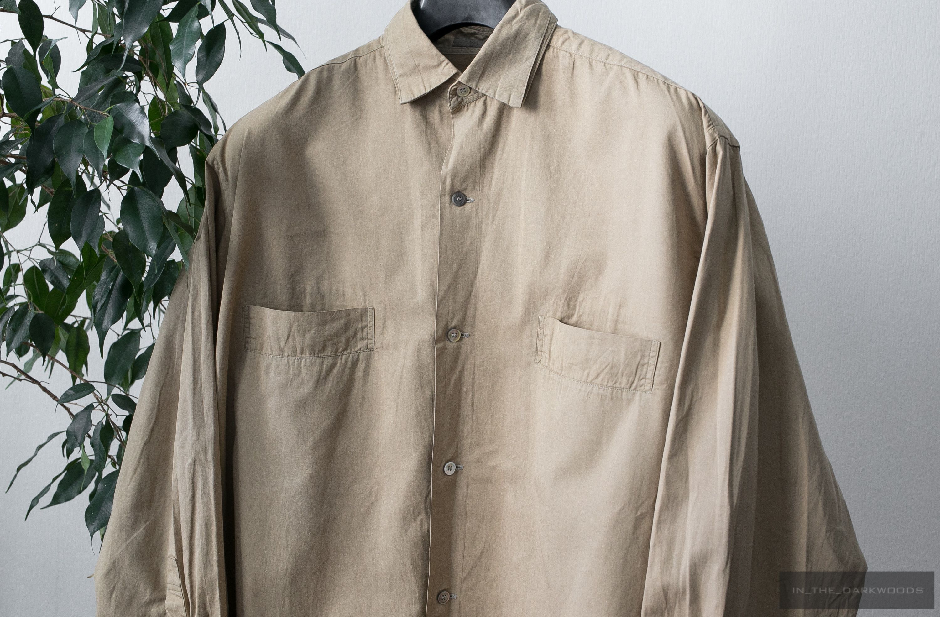 Yohji Yamamoto vintage cotton shirt Size US M / EU 48-50 / 2 - 2 Thumbnail