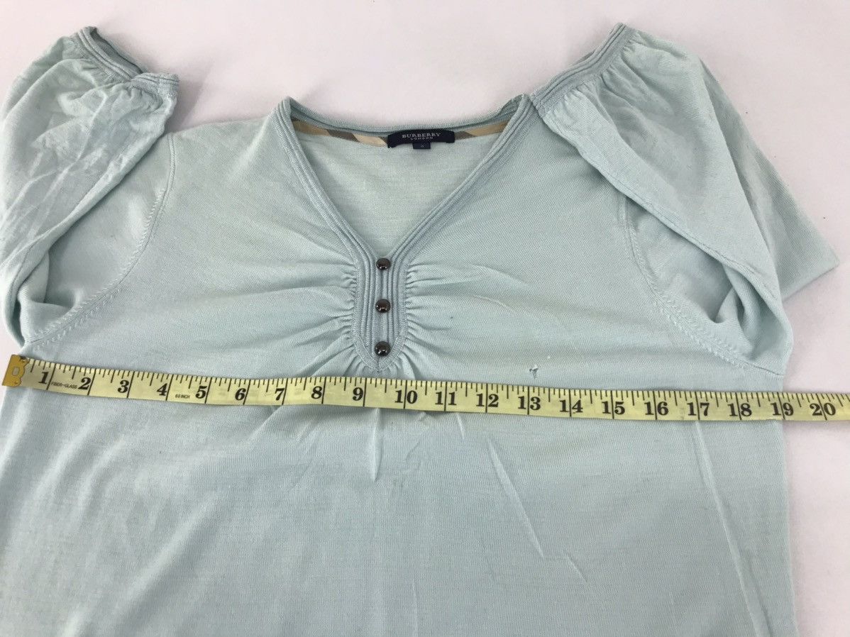 Burberry × Vintage Vintage Burberry London Long Sleeve T-shirt Tee Printed Size US M / EU 48-50 / 2 - 9 Thumbnail
