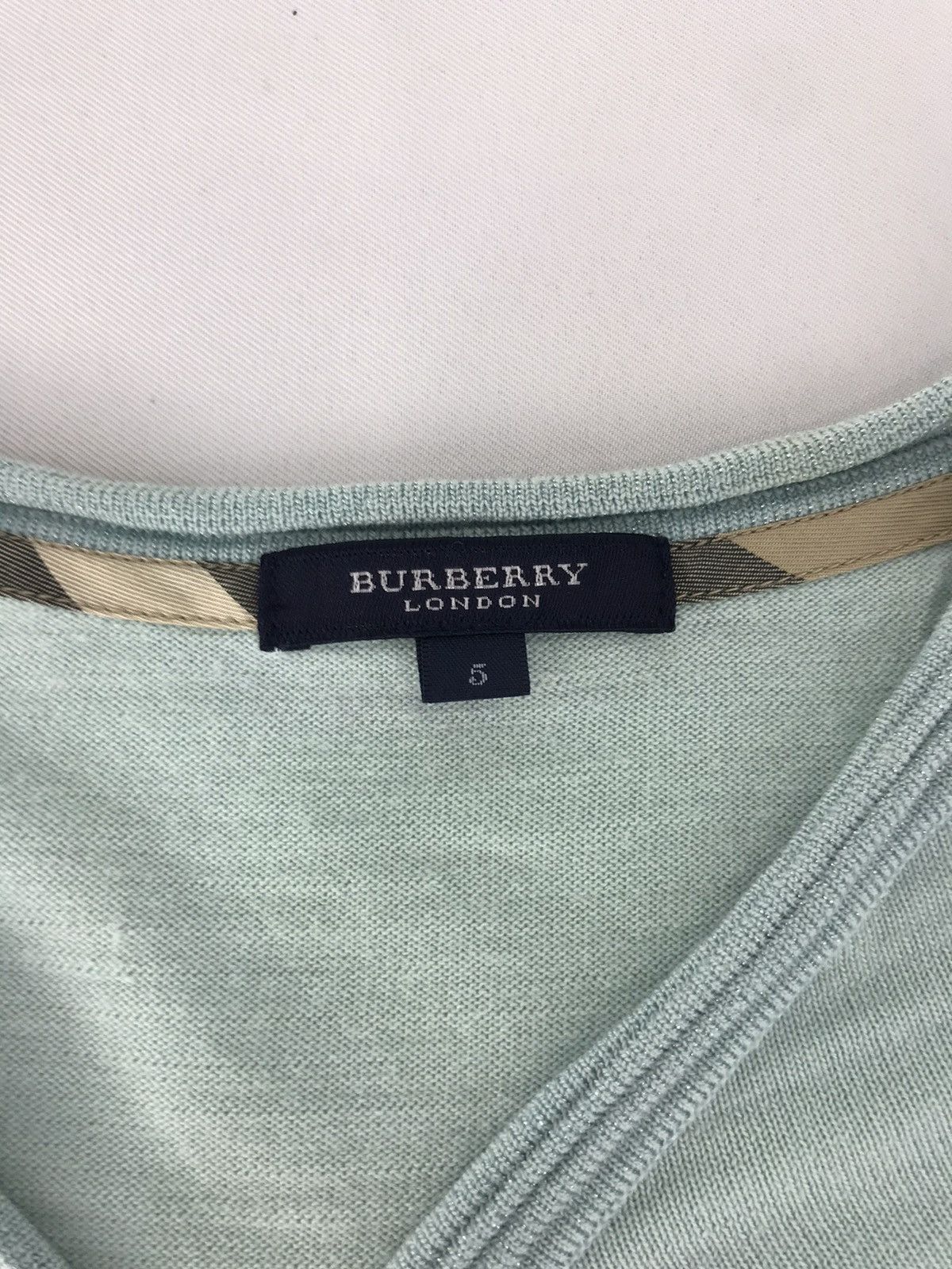 Burberry × Vintage Vintage Burberry London Long Sleeve T-shirt Tee Printed Size US M / EU 48-50 / 2 - 5 Thumbnail