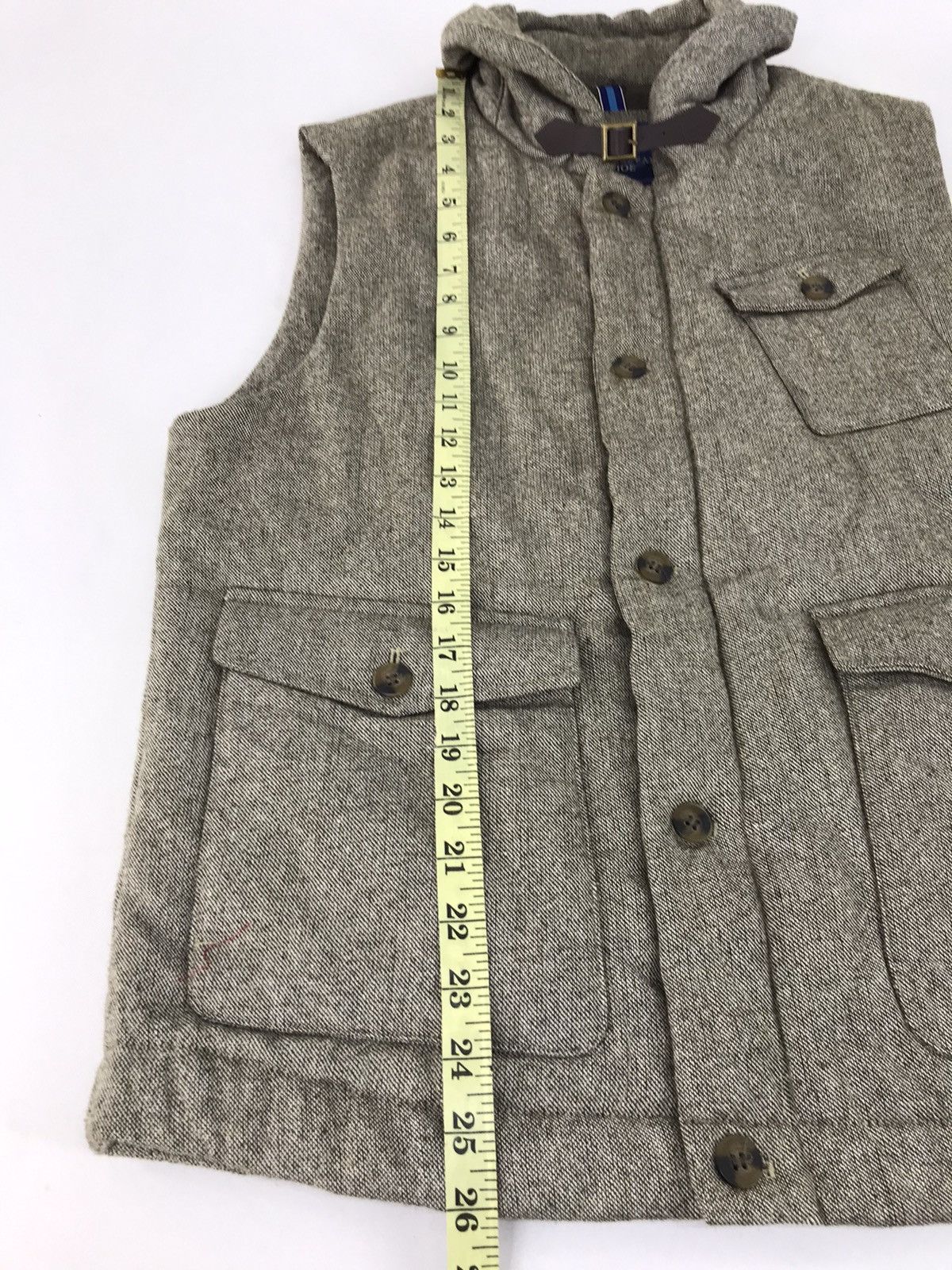 Caribbean × Vintage Vintage Caribbean Joe Insulated Wool Vest Quilted Inner Size US L / EU 52-54 / 3 - 9 Thumbnail