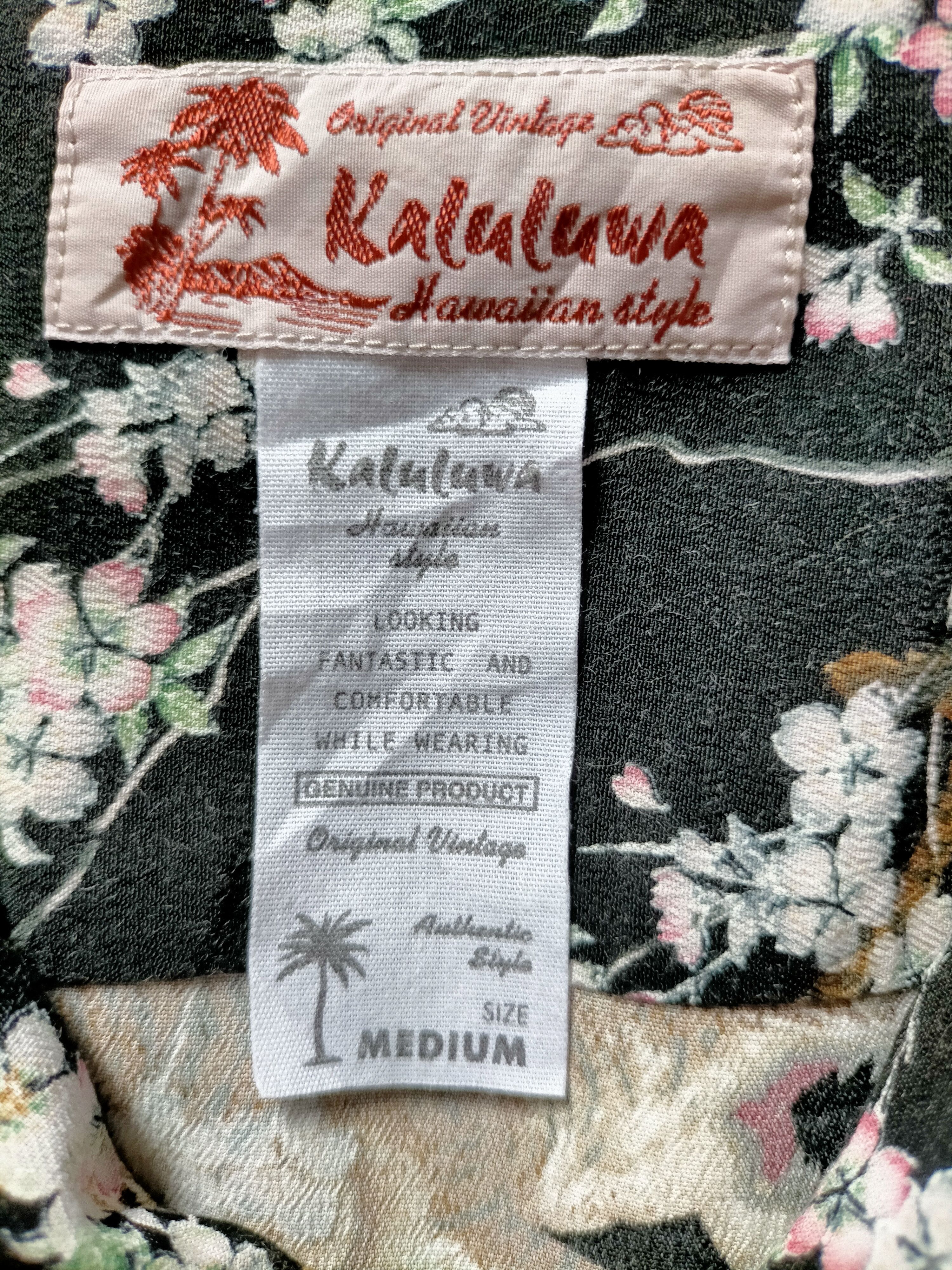 Japanese Brand Kaluluwa Hawaiian Tiger Rayon full Print Size US M / EU 48-50 / 2 - 9 Thumbnail